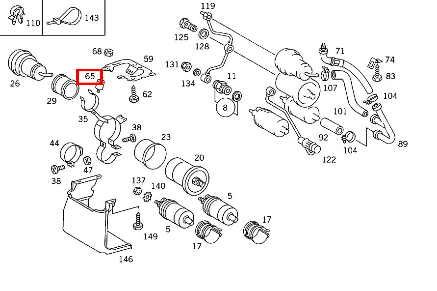 Puffer HALTER PUMPE UND FILTER AN HALTER QUERTRAEGER 420 SEC COUPE mit Automatic 126 Puffer HALTER PUMPE UND FILTER AN HALTER QUERTRAEGER 420 SEC COUPE mit Automatic 126