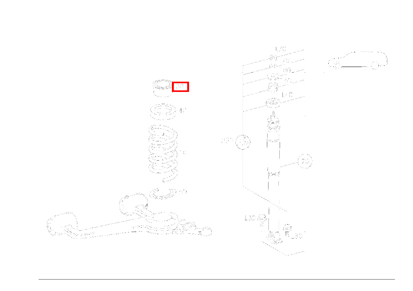 Abstützung RECHTS E280 210 Abstützung RECHTS E280 210