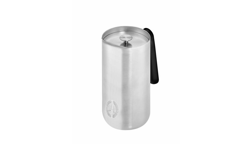 Pressstempelkanne, 1,0 l, Edelstahl/Kunststoff, gebürstet Pressstempelkanne, 1,0 l, Edelstahl/Kunststoff, gebürstet