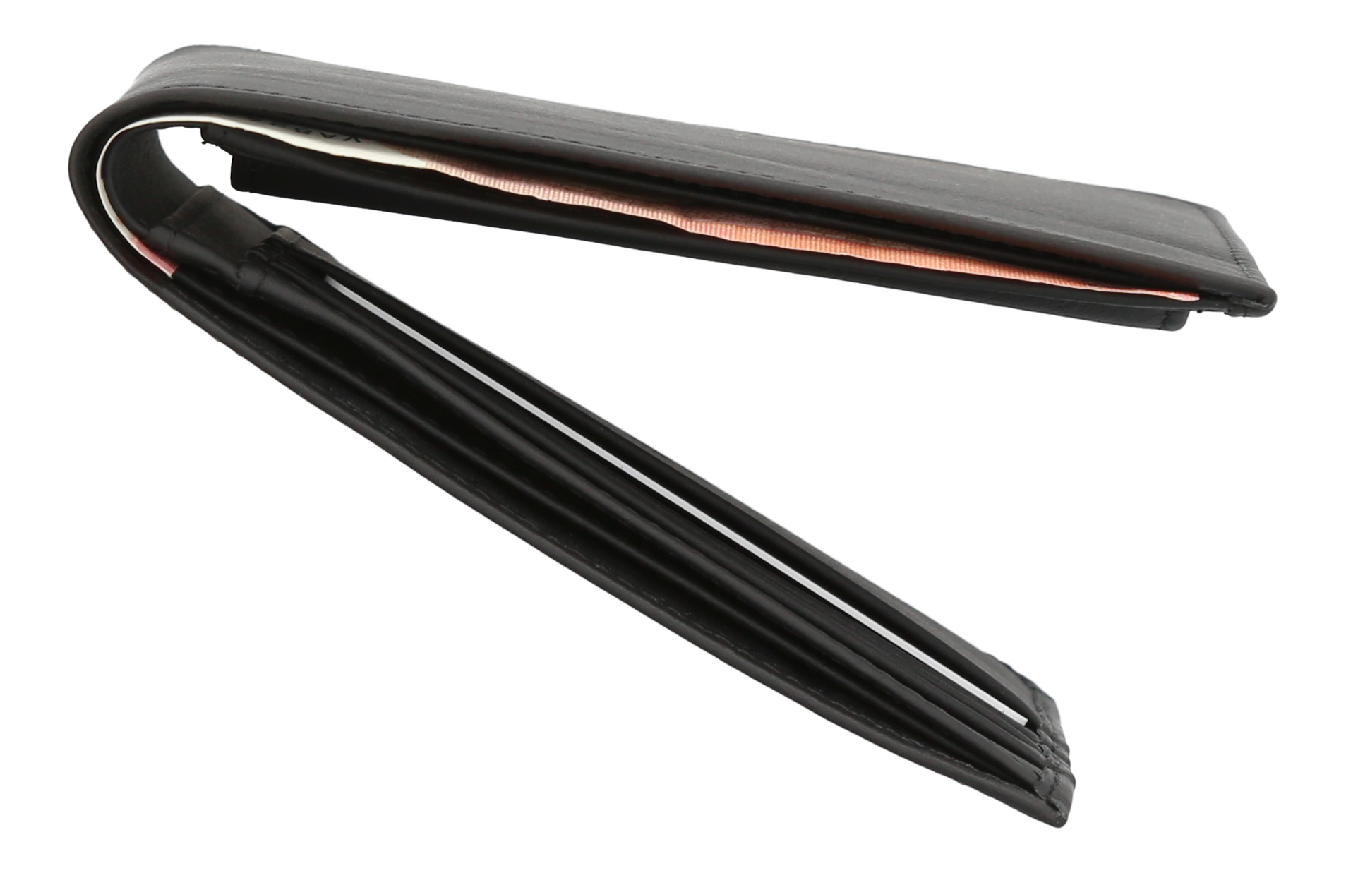 Mercedes-Benz - Geldbörse schwarz, Rindleder