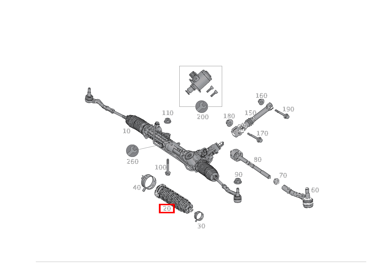 Manschette RECHTS SLK55 AMG 172 Manschette RECHTS SLK55 AMG 172