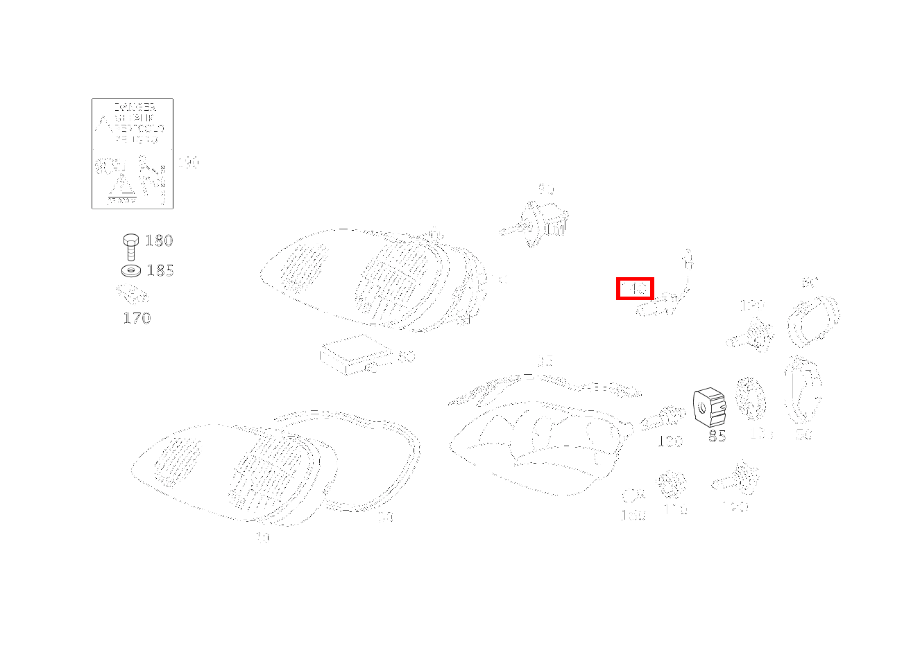 Glühlampe NEBELLICHT RECHTS; H1 12V-55W S 600 Limousine (langer Radstand) 220 Glühlampe NEBELLICHT RECHTS; H1 12V-55W S 600 Limousine (langer Radstand) 220