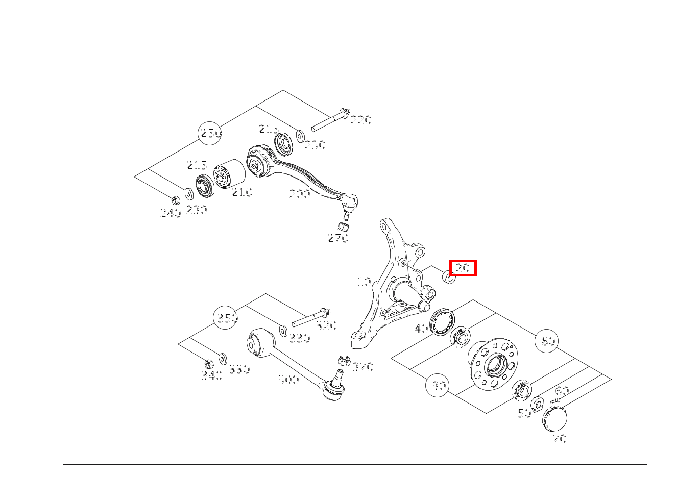 DICHTUNG UMLAUFEND Zwischen Drehzahlfühler und Achsschenkel C 180 205 DICHTUNG UMLAUFEND Zwischen Drehzahlfühler und Achsschenkel C 180 205