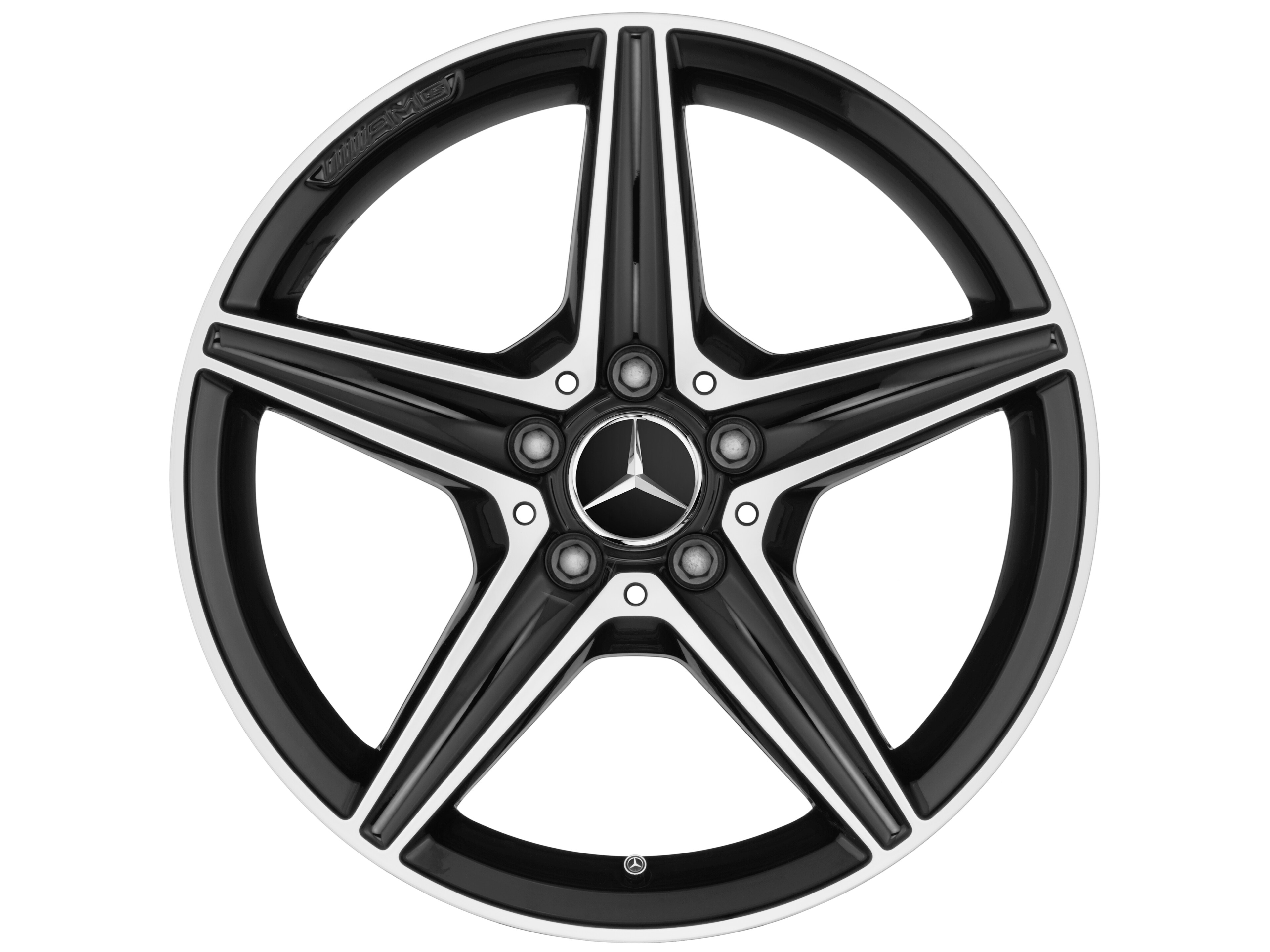 Mercedes-Benz - AMG 5-Speichen-Rad, 45,7 cm (18 Zoll) AMG 5-Speichen-Rad, 45,7 cm (18 Zoll)