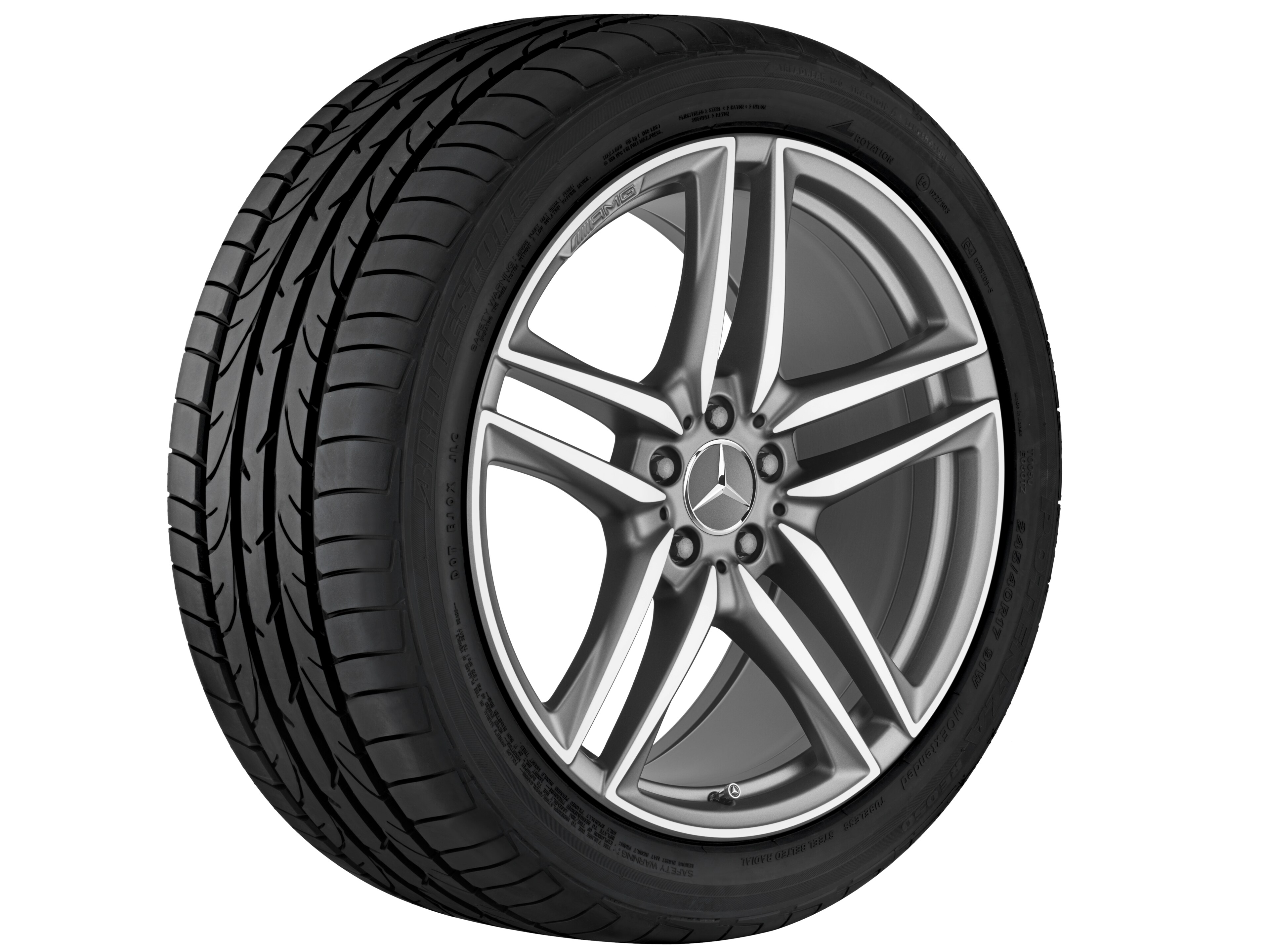 AMG 5-Doppelspeichen-Rad, 50,8 cm (20 Zoll)