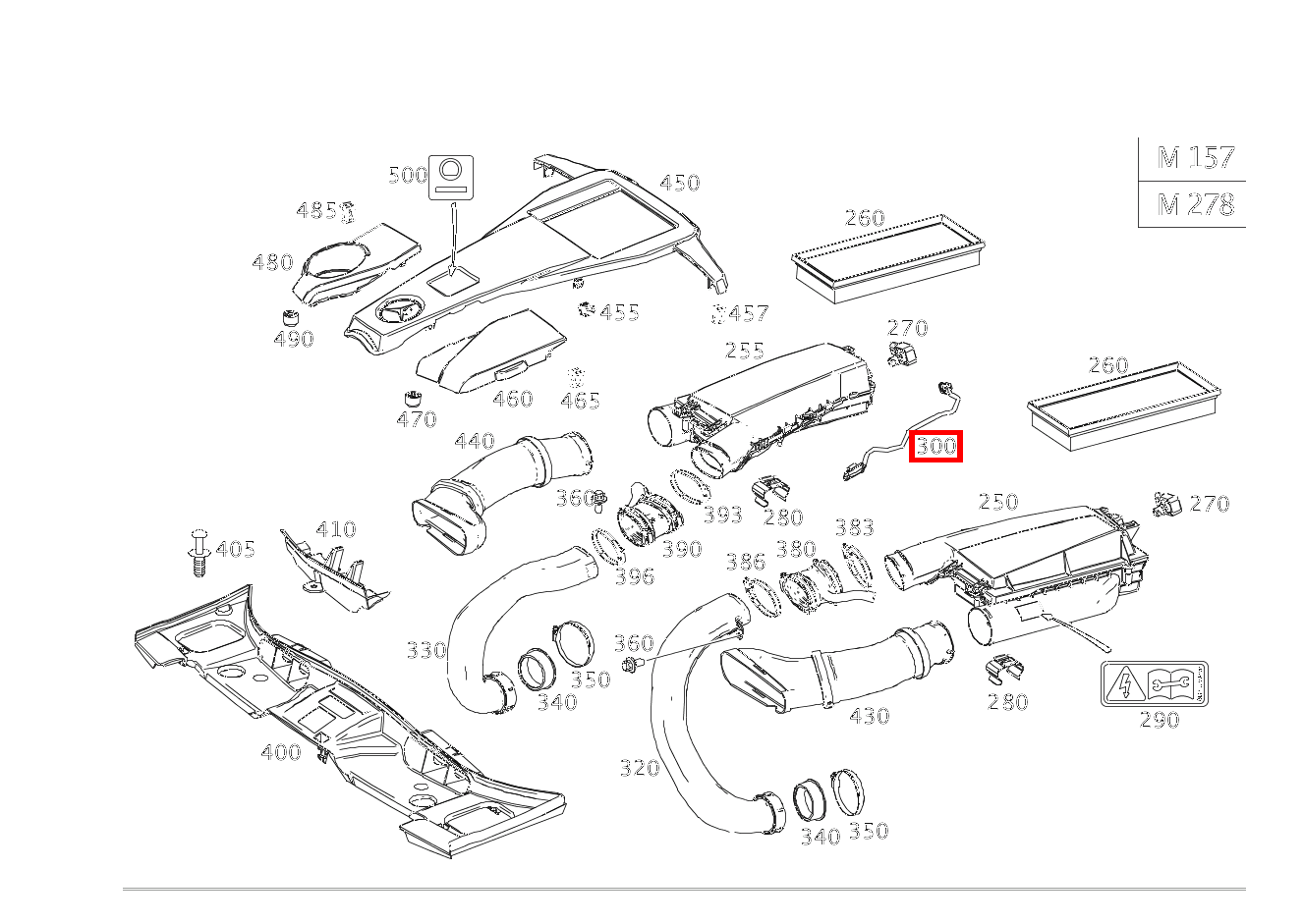 Motorleitungssatz DRUCKSENSOR M 166, E 212, CL 216 und weitere kaufen