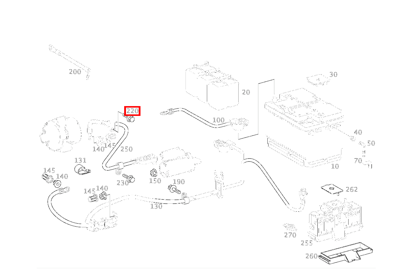 Sechsrundschraube BEFESTIGUNG HALTER; M6X40 CL 220 CDI 203 Sechsrundschraube BEFESTIGUNG HALTER; M6X40 CL 220 CDI 203