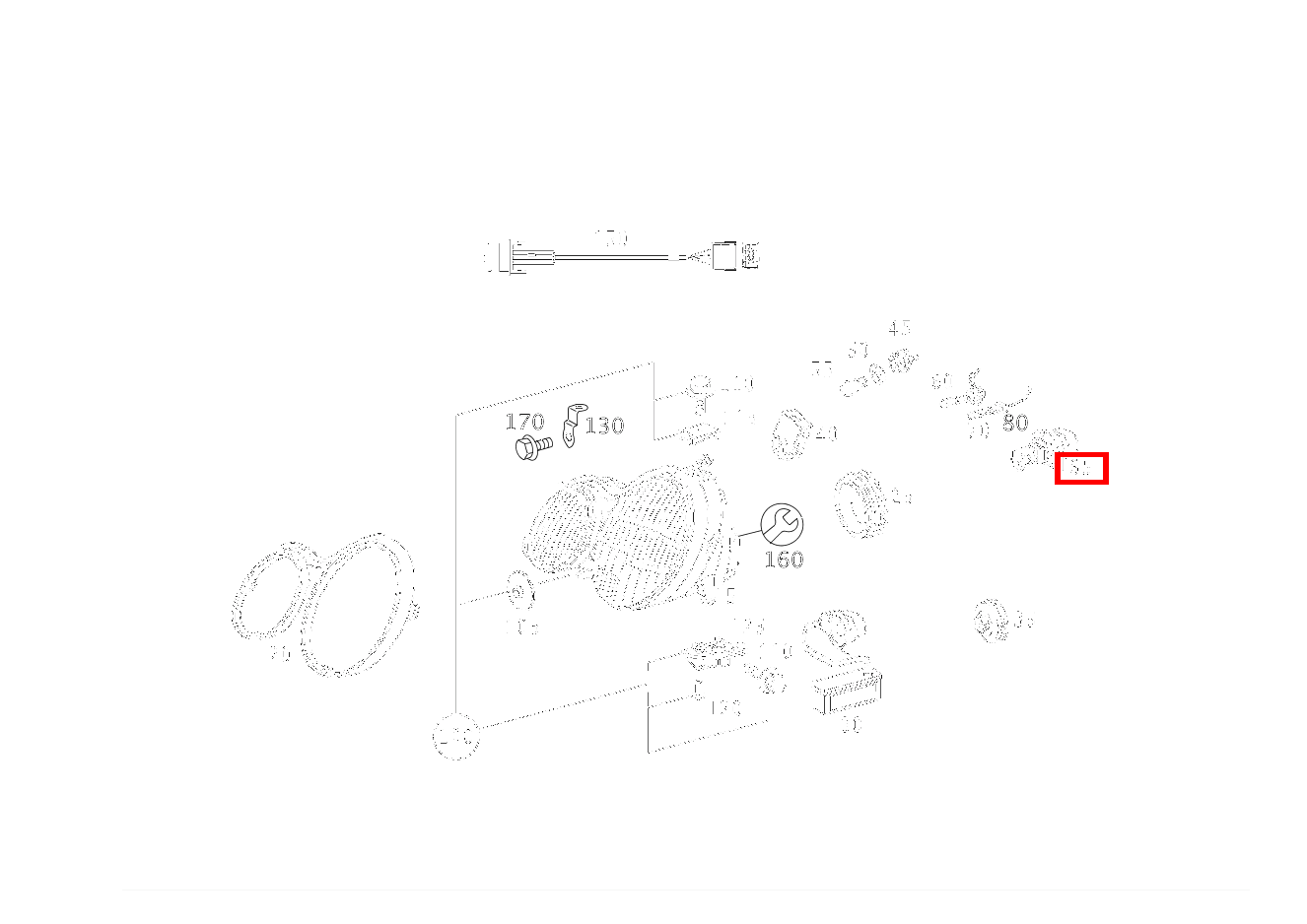 GASENTLAD.LAMPE ABBLENDLICHT; D2R 12V-35W E 250 D 210