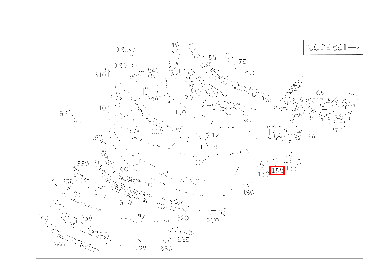 Abstandsring Sensor CL 500 Coupé 4M BCA 216 Abstandsring Sensor CL 500 Coupé 4M BCA 216