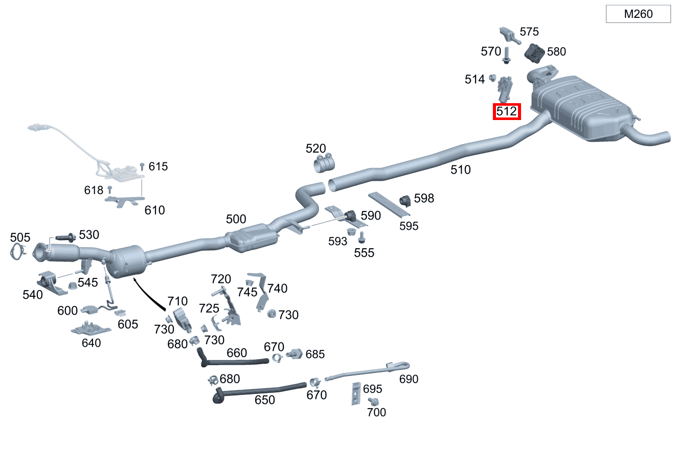 Aktuator Hinten rechts Mercedes-AMG GLA 35 4MATIC 247 Aktuator Hinten rechts Mercedes-AMG GLA 35 4MATIC 247