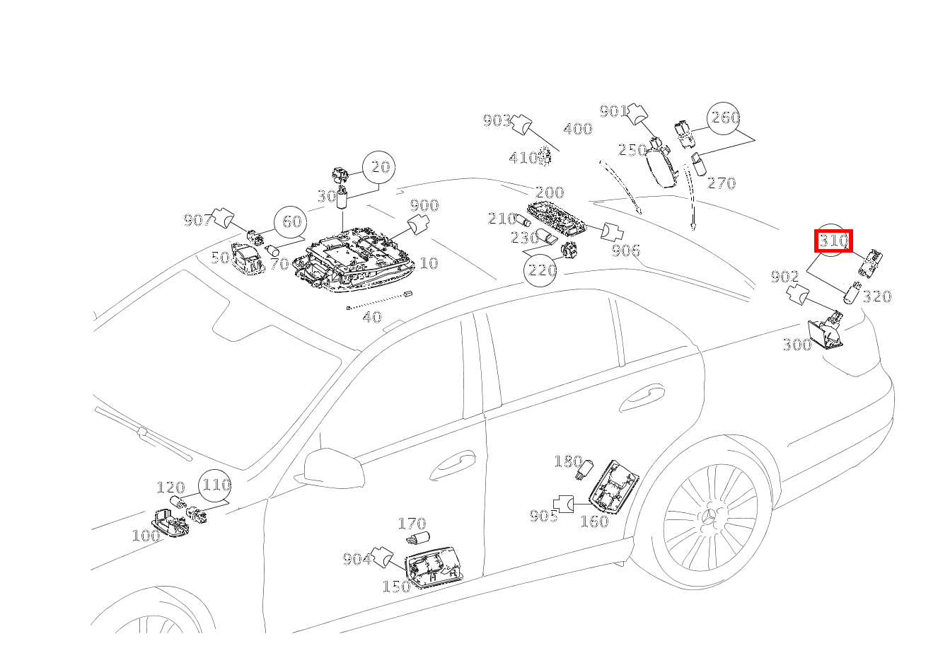 Lampenfassung MIT GLUEHLAMPE; 12V-5W E 350 4MATIC Limousine BCA 212 Lampenfassung MIT GLUEHLAMPE; 12V-5W E 350 4MATIC Limousine BCA 212