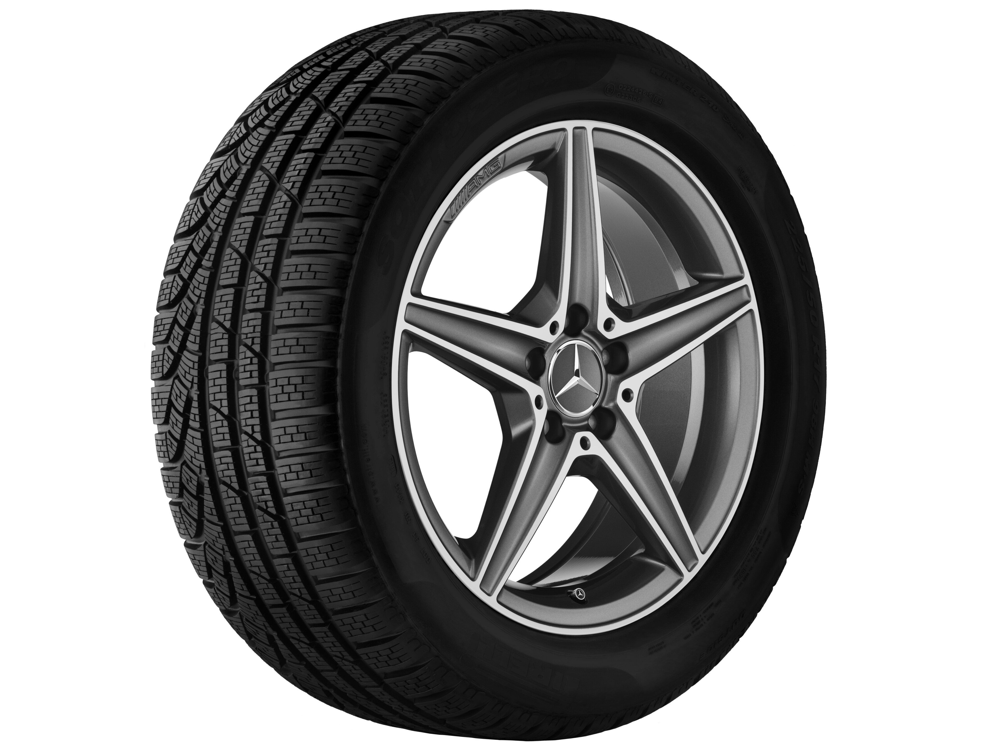 AMG 5-Speichen-Rad, 45,7 cm (18 Zoll)