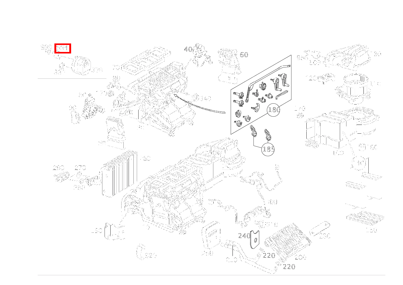 Steckhülsengehäuse TEMPERATURFUEHLER VERDAMPFER B10/6; 2-PIN MQS CLK 63 AMG Cabriolet 209 Steckhülsengehäuse TEMPERATURFUEHLER VERDAMPFER B10/6; 2-PIN MQS CLK 63 AMG Cabriolet 209