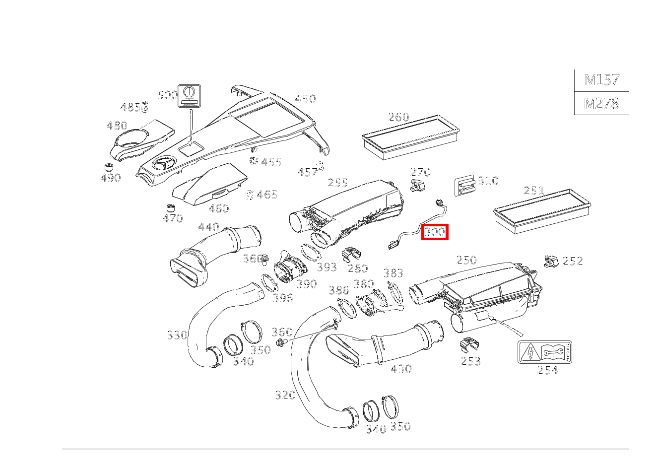 Motorleitungssatz DRUCKSENSOR M 166, E 212, CL 216 und weitere kaufen