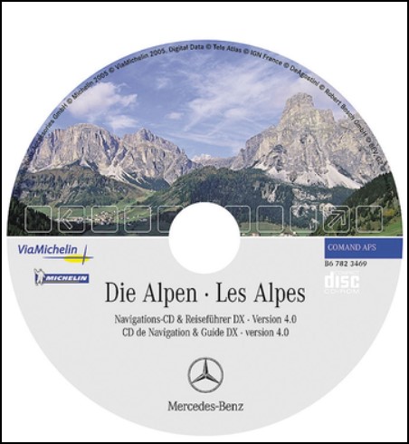 Navigations-CD, Alpen, Version 4.0 Navigations-CD, Alpen, Version 4.0