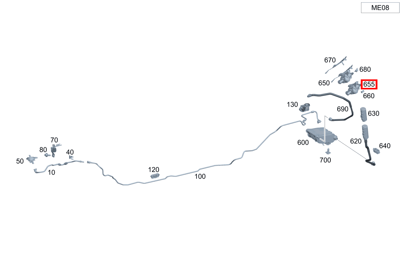 Absperrventil CLA 250 e Shooting Brake 118 Absperrventil CLA 250 e Shooting Brake 118