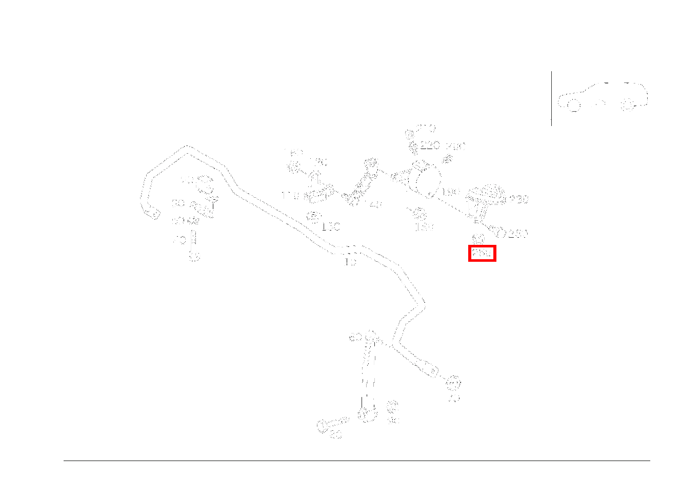 Sechskantmutter HALTER AN RAHMEN; M6 E280 210
