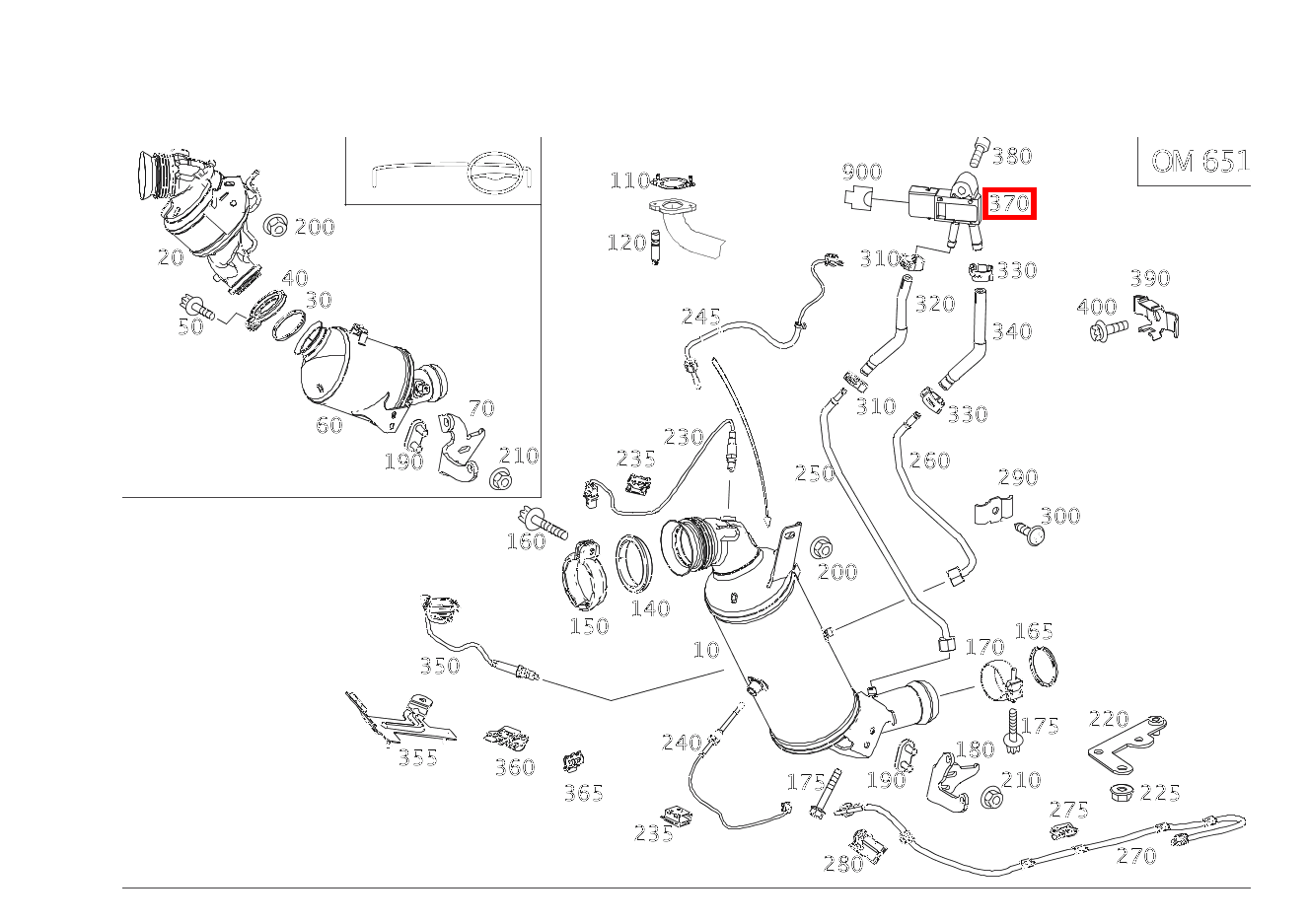 Drucksensor Differenzdruck E 250 d Cabriolet 207 Drucksensor Differenzdruck E 250 d Cabriolet 207