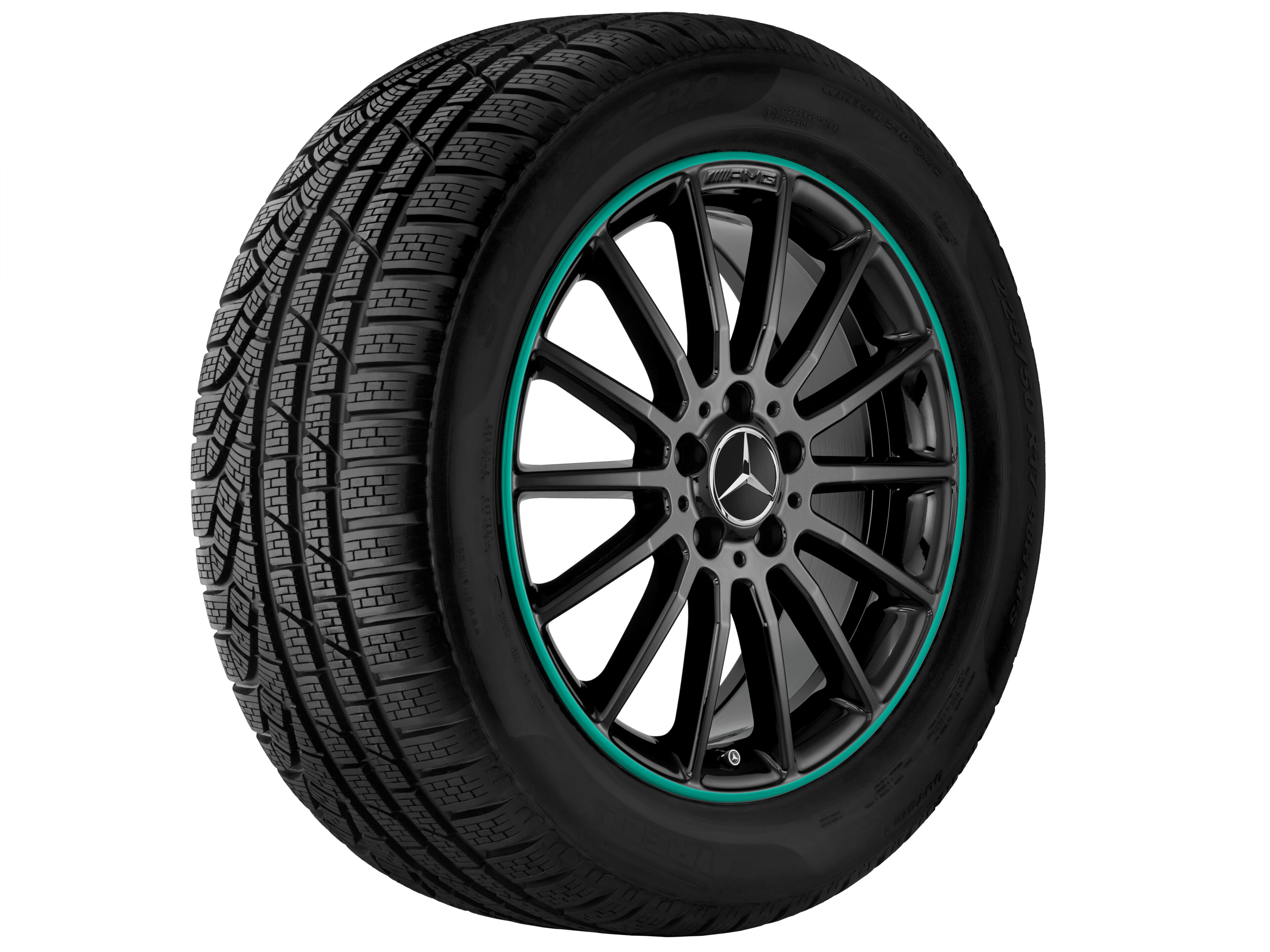 AMG Vielspeichen-Rad, 45,7 cm (18 Zoll), Felg