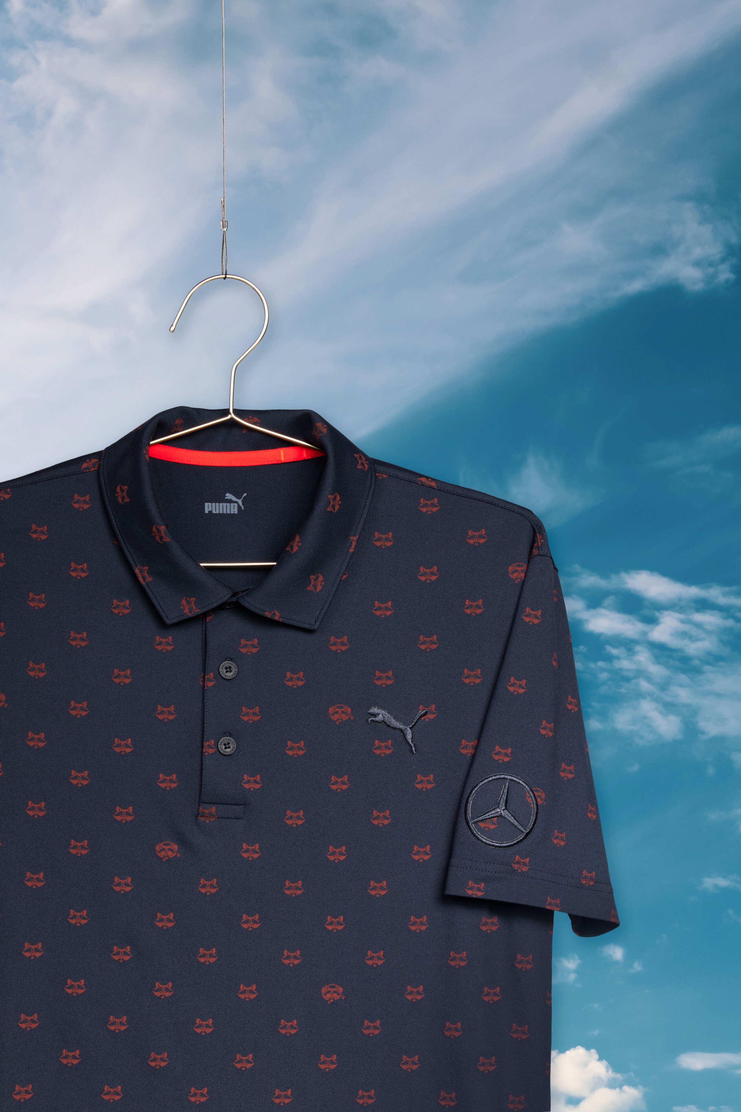 Mercedes-Benz - Men's golf polo shirt (Details) Men's golf polo shirt (Details)