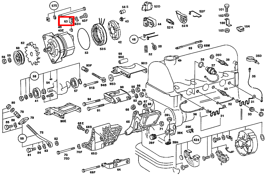 Kondensator GENERATOR 200 D 115 Kondensator GENERATOR 200 D 115