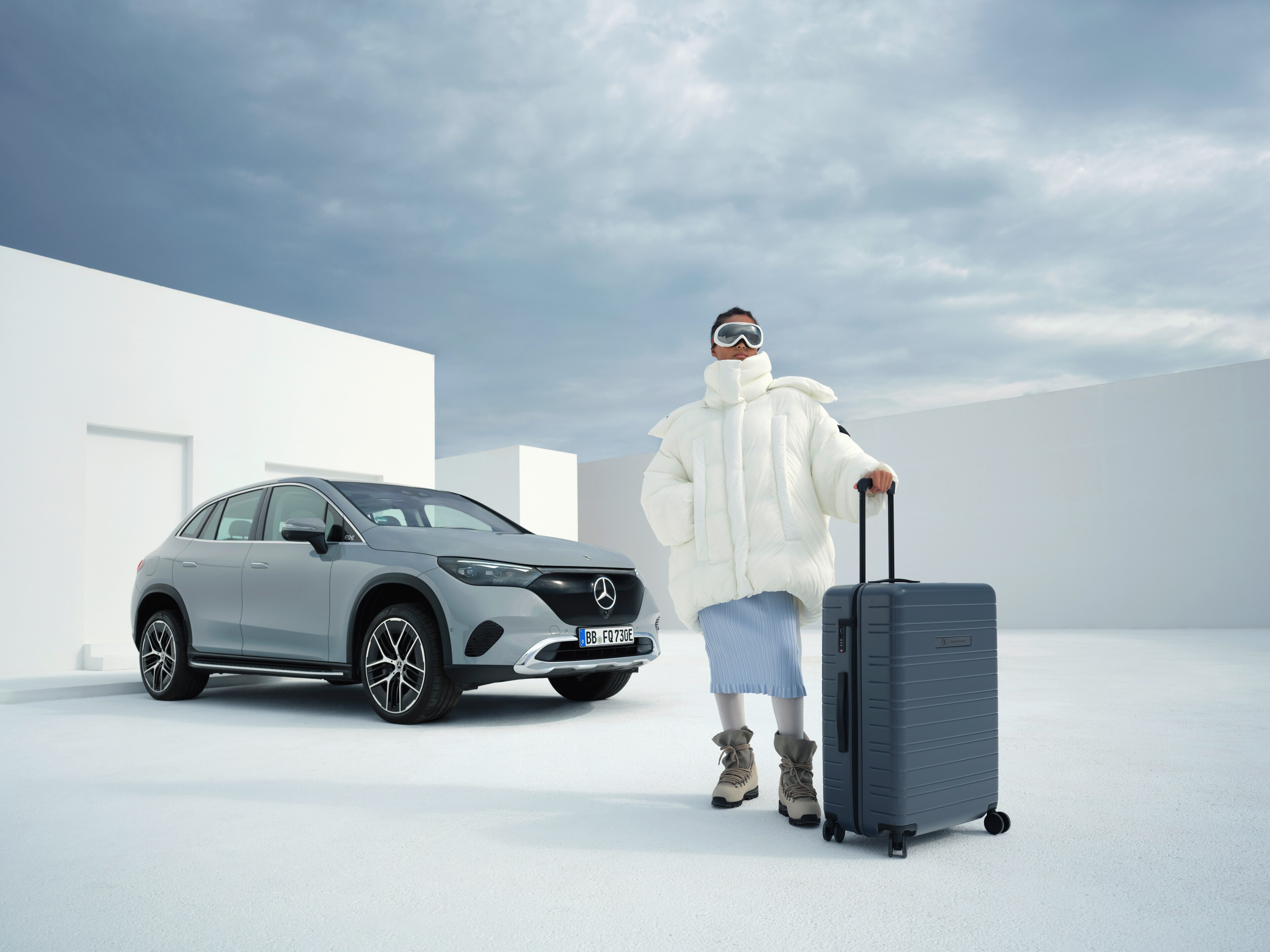 Mercedes-Benz -  Koffer, H7 dunkelblau, Polycarbonat, HORIZN STUDIOS