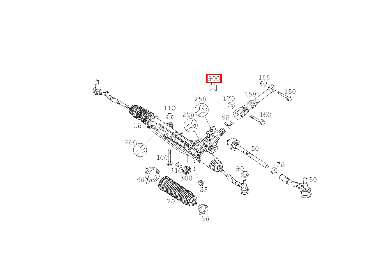 Stecker VENTIL PARAMETERLENKUNG Y10; 2-PIN SLK2.8 C 180 205 Stecker VENTIL PARAMETERLENKUNG Y10; 2-PIN SLK2.8 C 180 205
