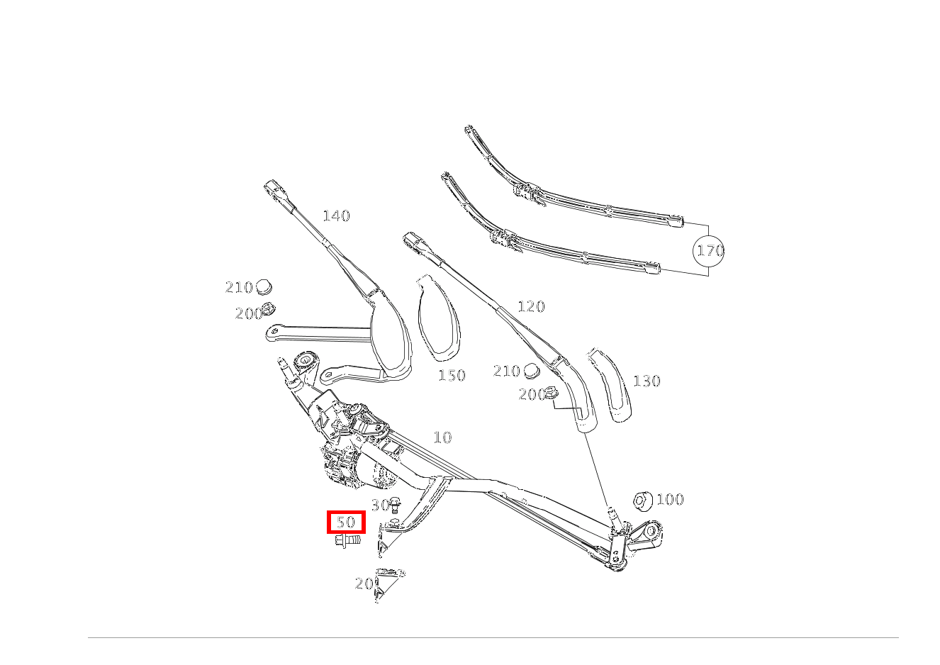 Sechskantschraube M8X20 Mercedes-AMG GT 63 S E PERFORMANCE 290