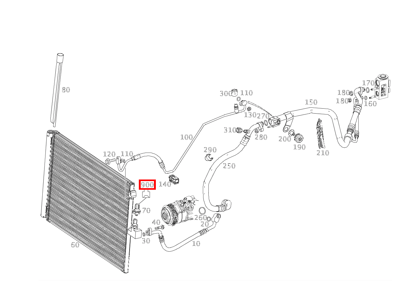 Kupplung, Mechanisch Geber Kältemittel-Druck/Temperatur B12/2; 3-PIN MQS SL500 231 Kupplung, Mechanisch Geber Kältemittel-Druck/Temperatur B12/2; 3-PIN MQS SL500 231