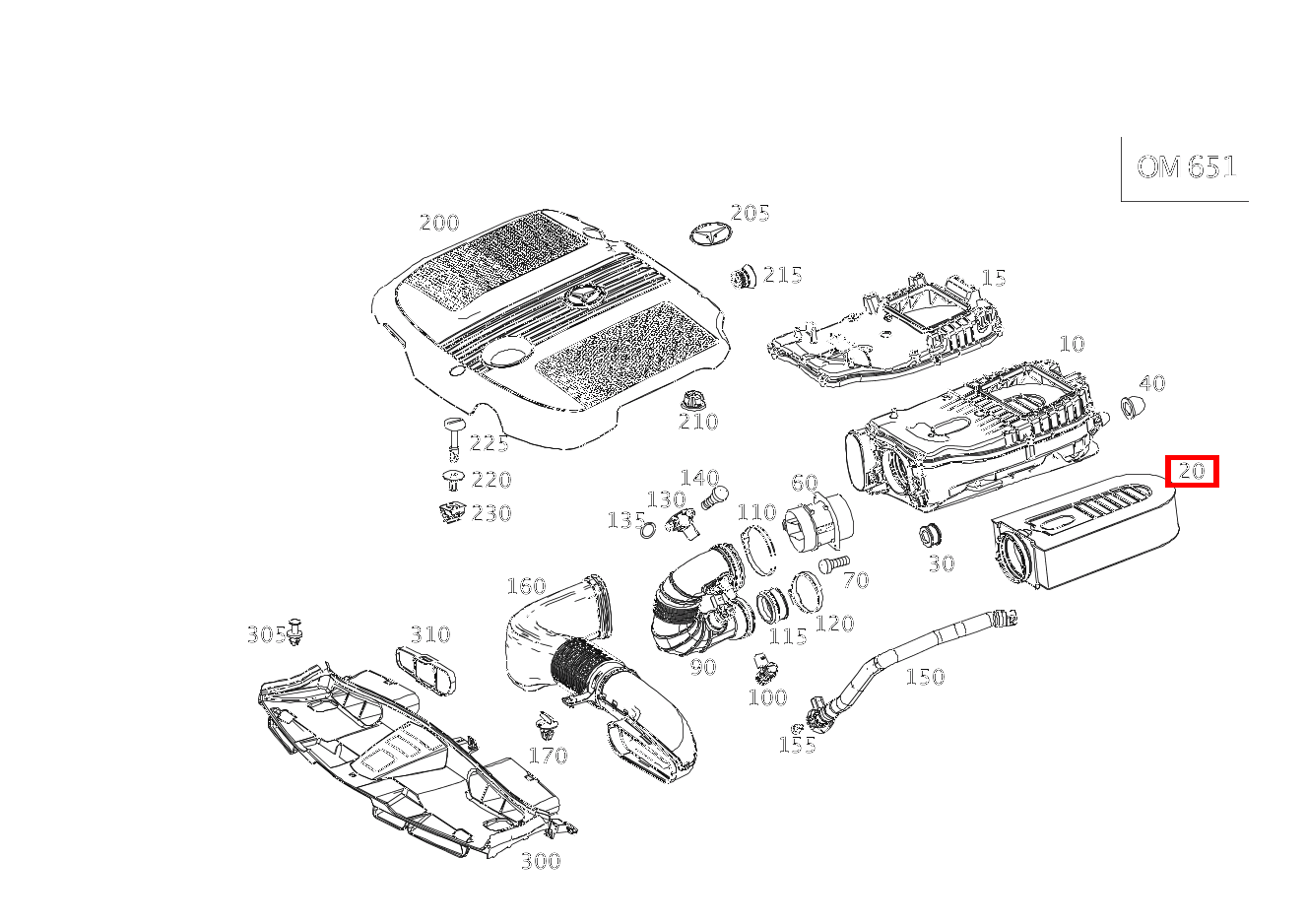 Luftfiltereinsatz E 220T BT 4M 212