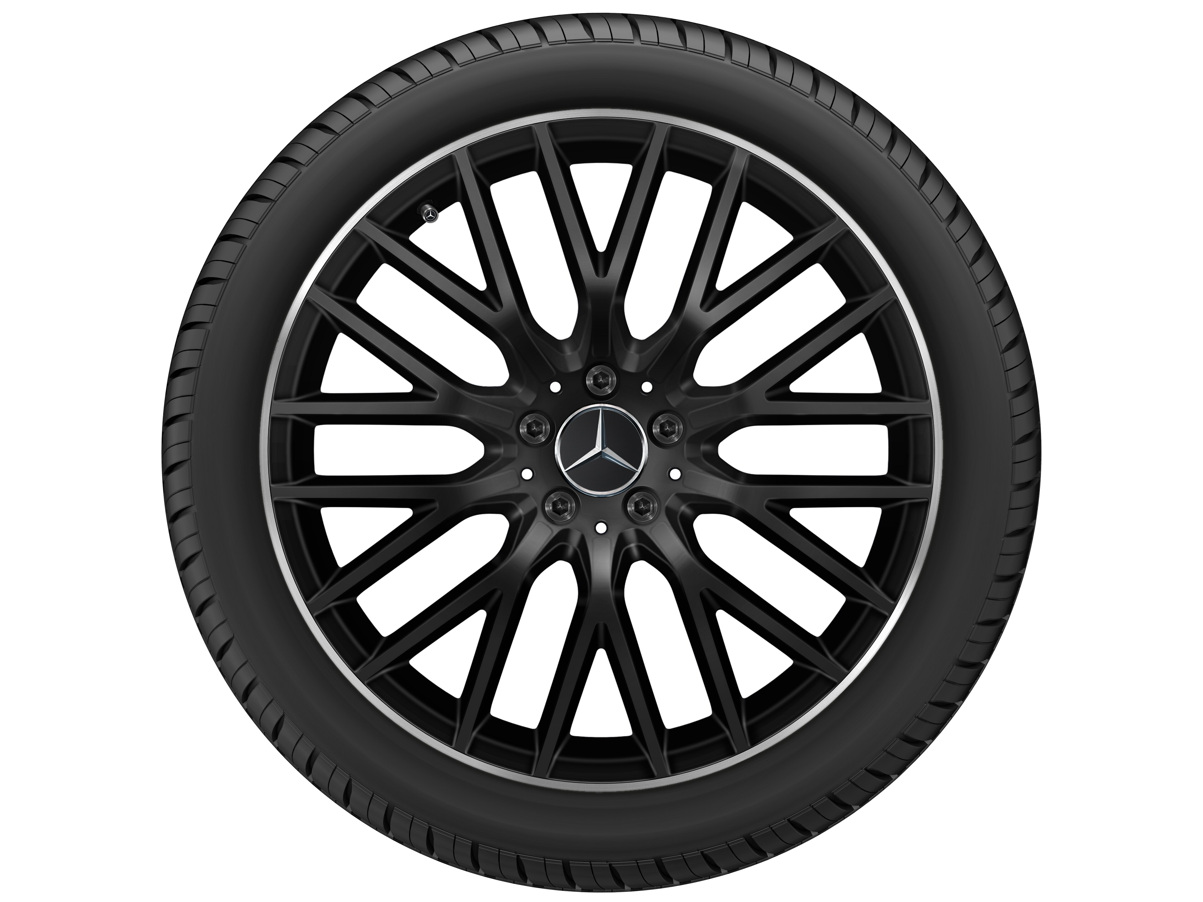 Y-Speichen-Rad, 50,8 cm (20 Zoll), Felgenhorn glan
