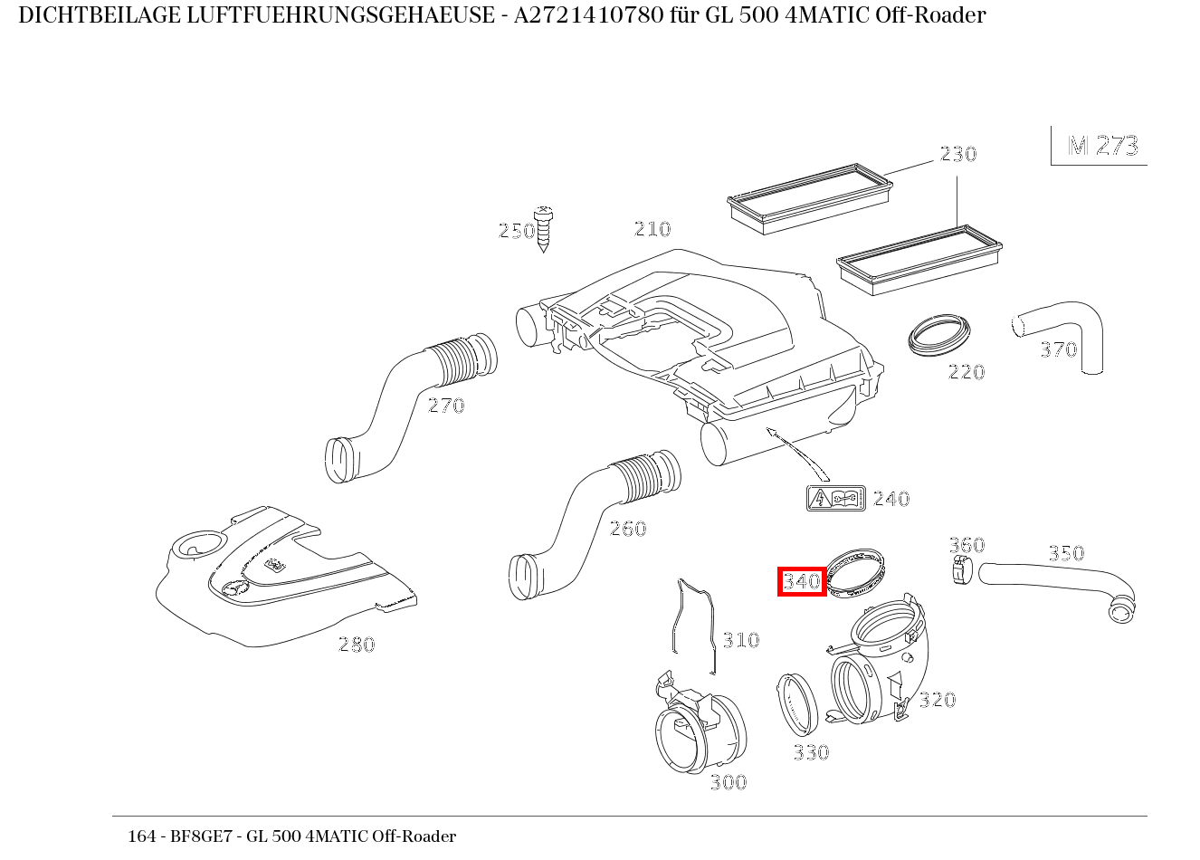 Dichtbeilage LUFTMASSENMESSER 90mm , , und weitere kaufen