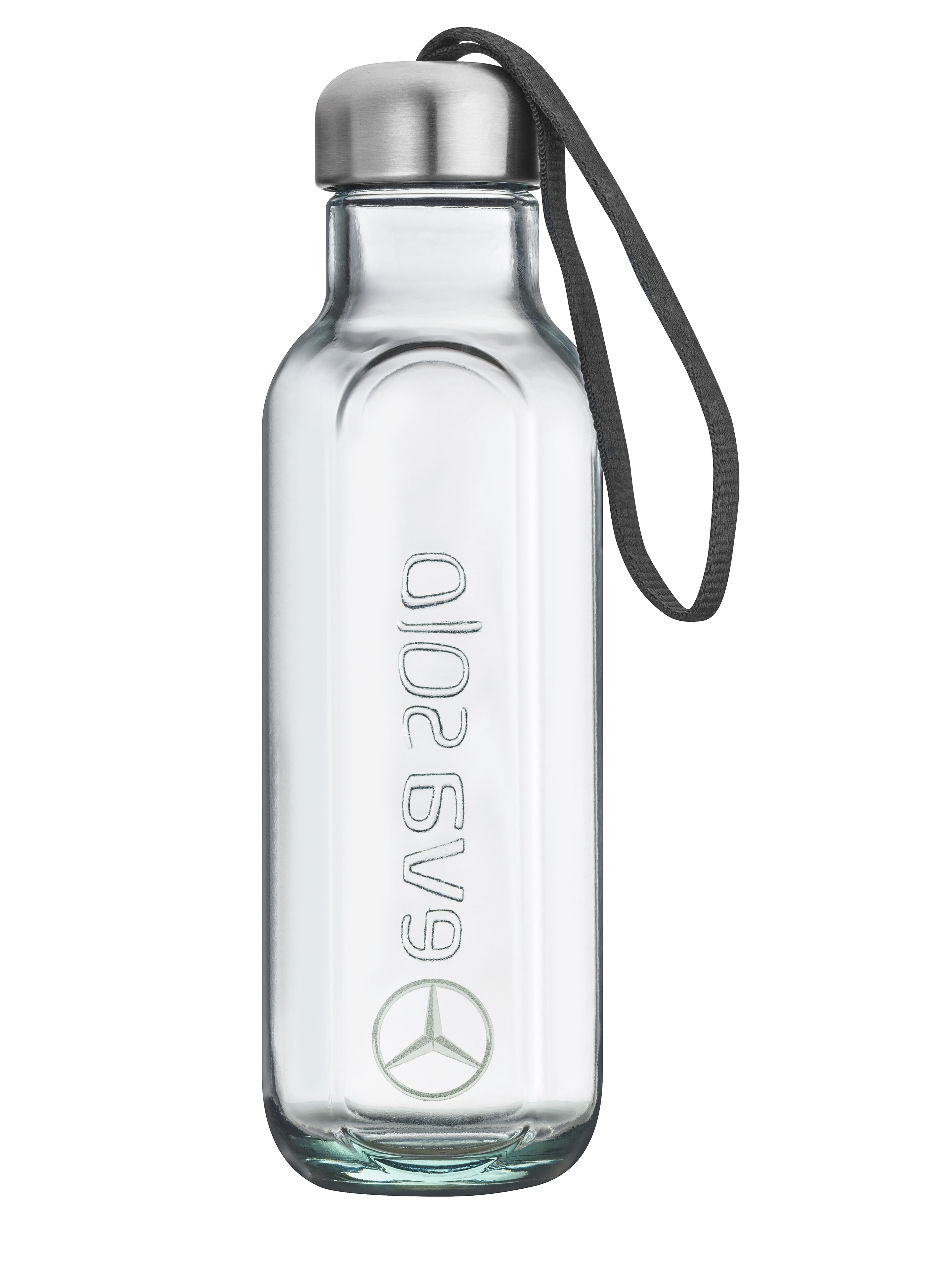 Mercedes-Benz -  Glastrinkflasche, 0,5 l Glas / Edelstahl / Kunststoff, eva solo
