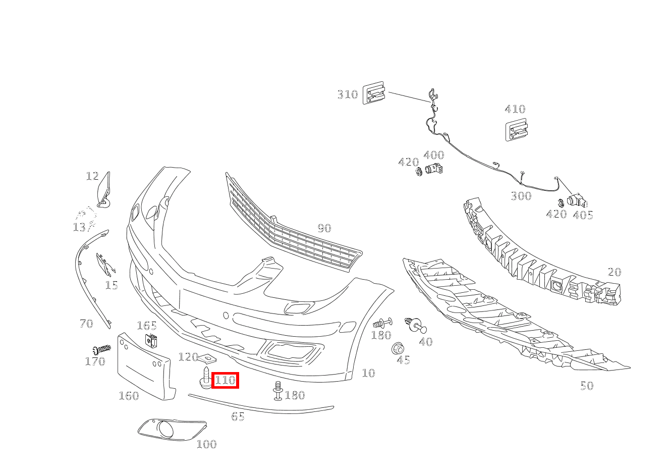 Blechschraube BEFESTIGUNG ABDECKUNG; ST4.8X25-R-B B 200 CDI TOURER 245