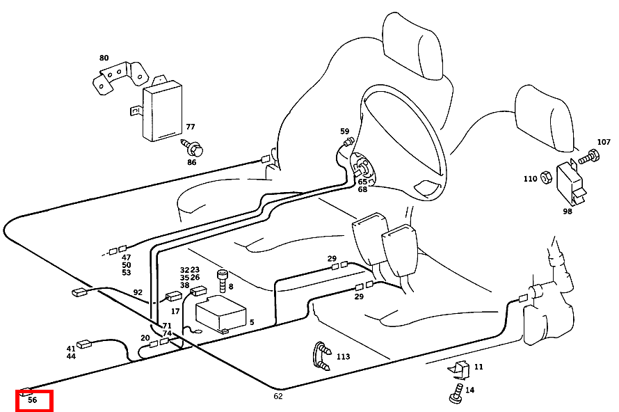 Kontaktbuchse PRUEFSTECKER 4 MM 190 D 2.5 Turbo 201 Kontaktbuchse PRUEFSTECKER 4 MM 190 D 2.5 Turbo 201