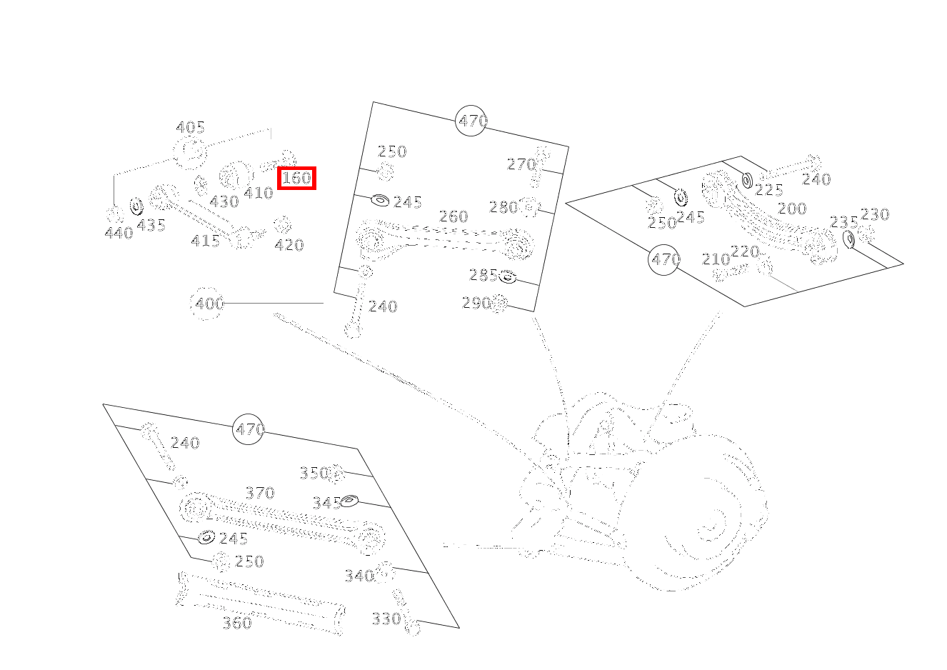 EXZENTERSCHRAUBE SPURSTANGE AN HINTERACHSTRAEGER; M12X1.5 X 67 C 320 Sportcoupé 203