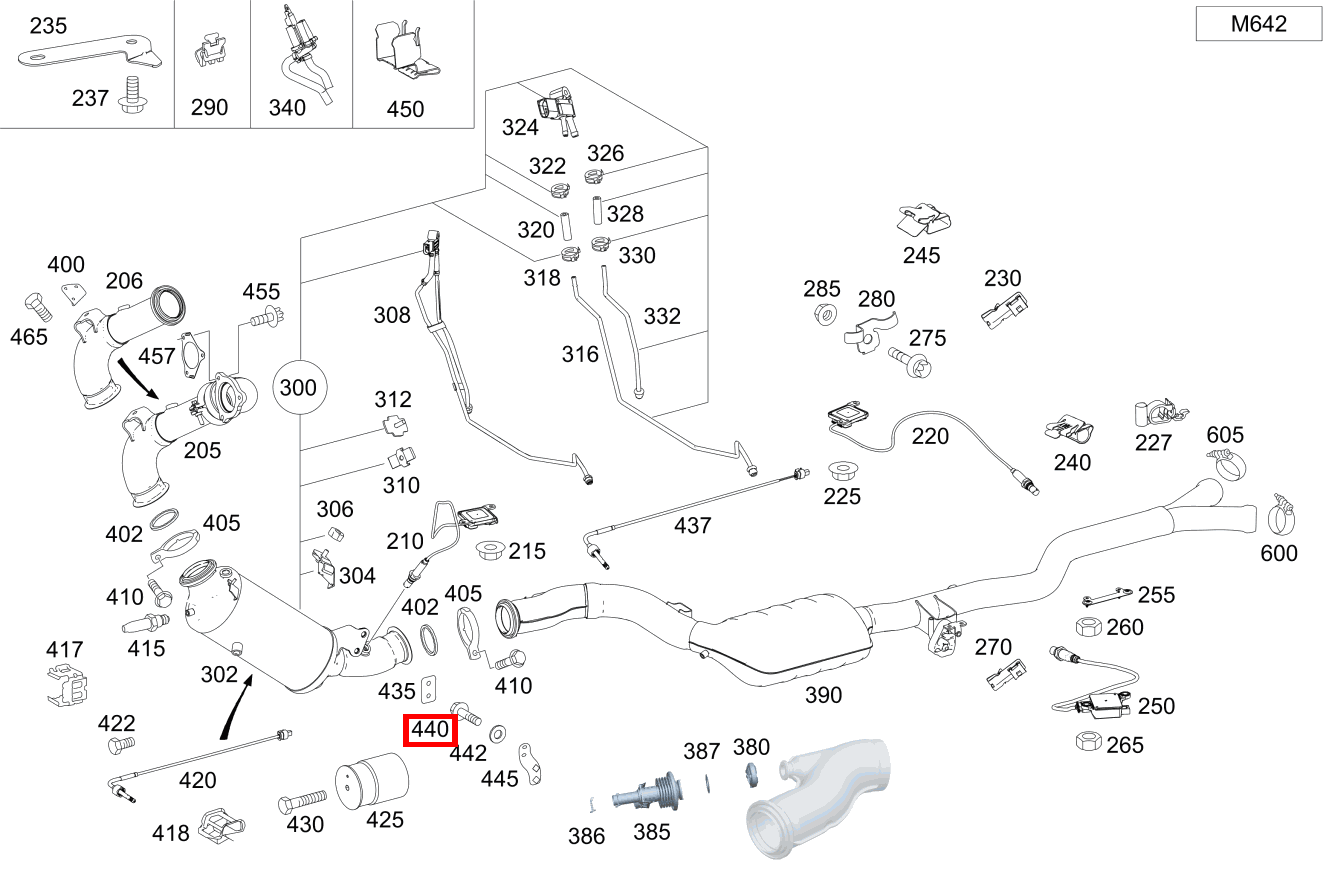 Sechskantschraube HALTER AN KATALYSATOR; M8X20 R350BTL 4M 251
