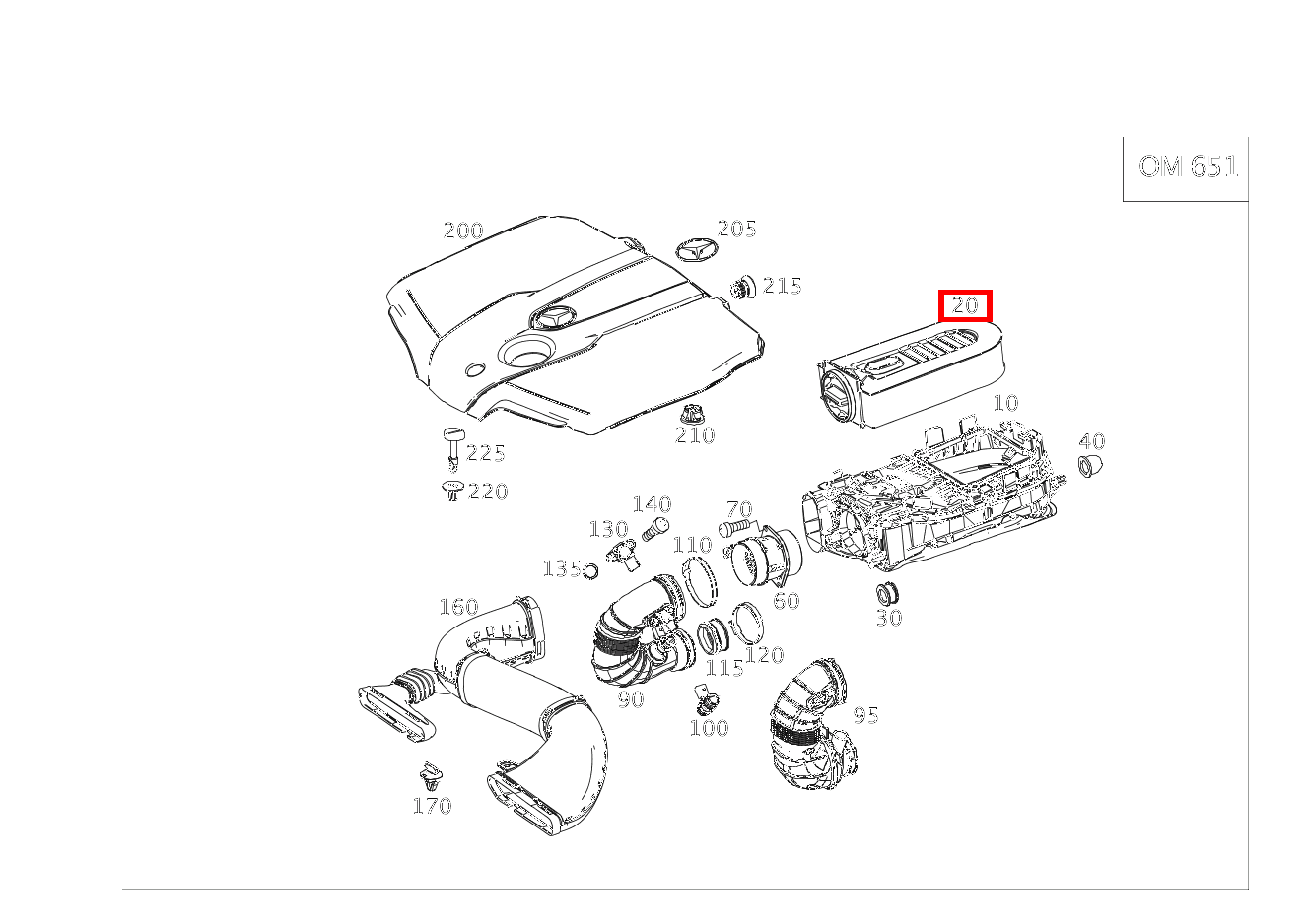 Luftfiltereinsatz DAEMPFERFILTER S 300 BT HYBRID L 222