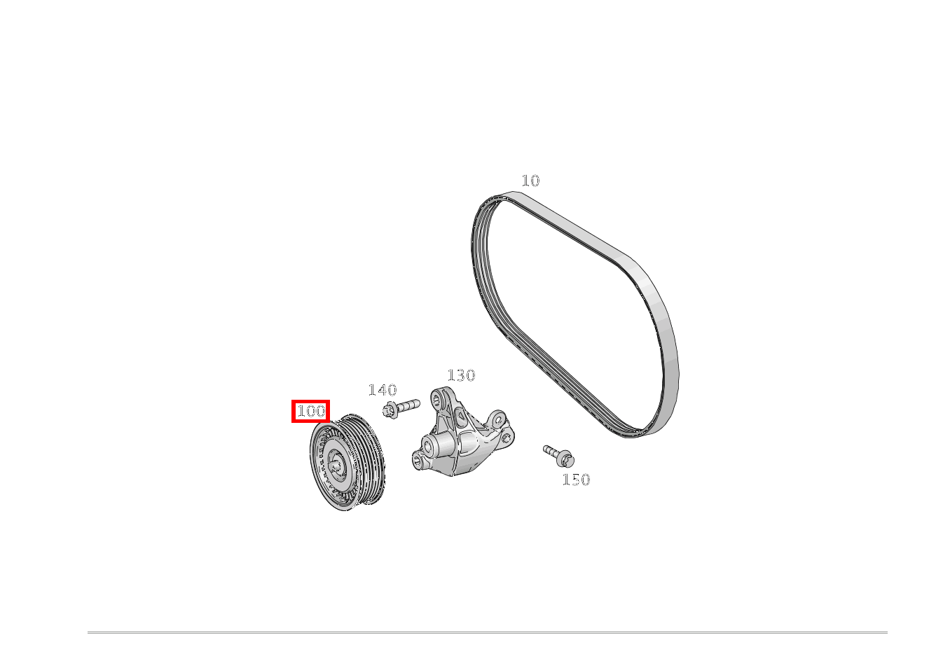 Umlenkrolle KEILRIEMEN ML/GLE 350 BT/D 4M 642826 292 Umlenkrolle KEILRIEMEN ML/GLE 350 BT/D 4M 642826 292