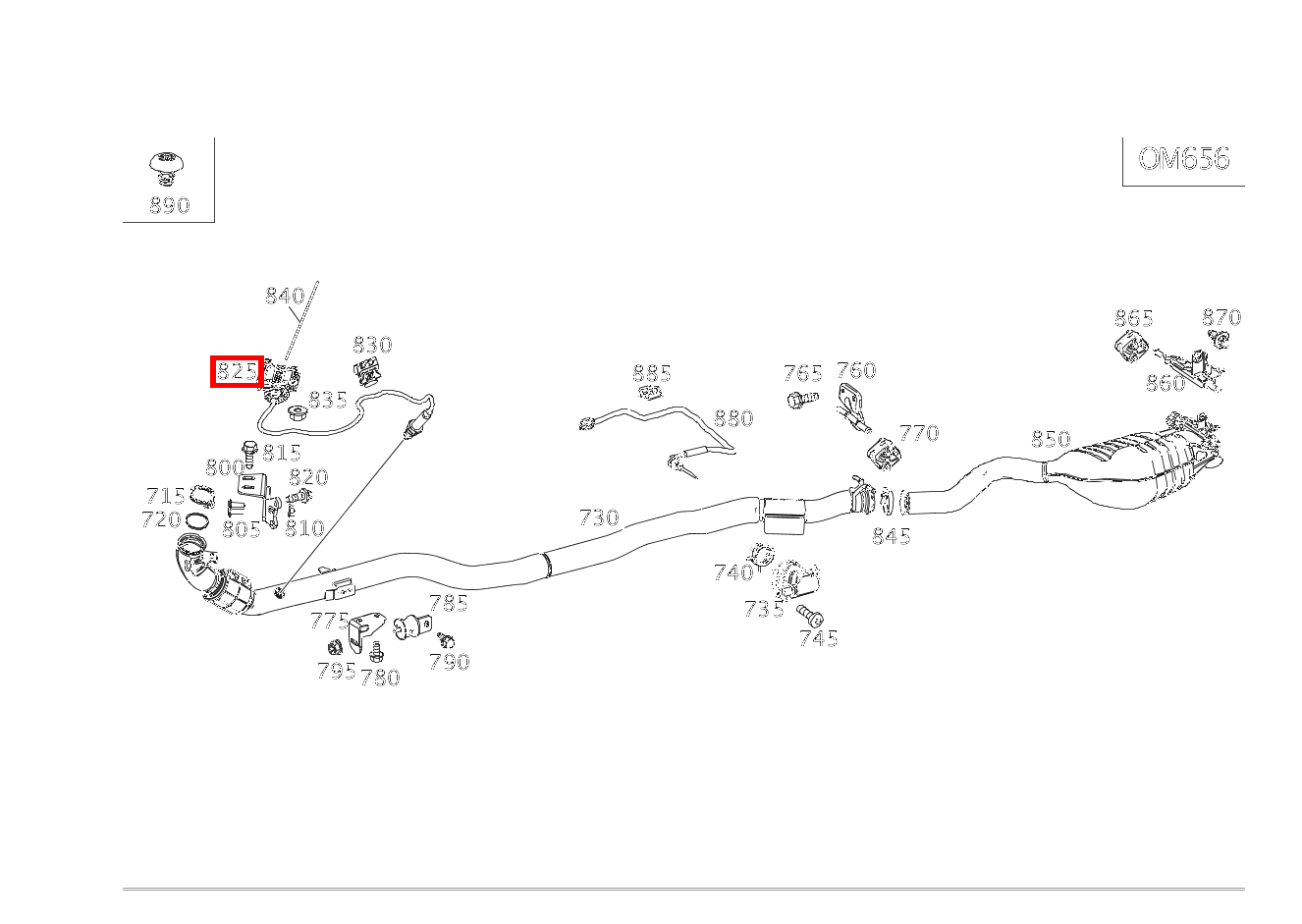 Nox-Sensor Abgasleitung vorn E 400 d 4MATIC Cabriolet BCA 238 Nox-Sensor Abgasleitung vorn E 400 d 4MATIC Cabriolet BCA 238