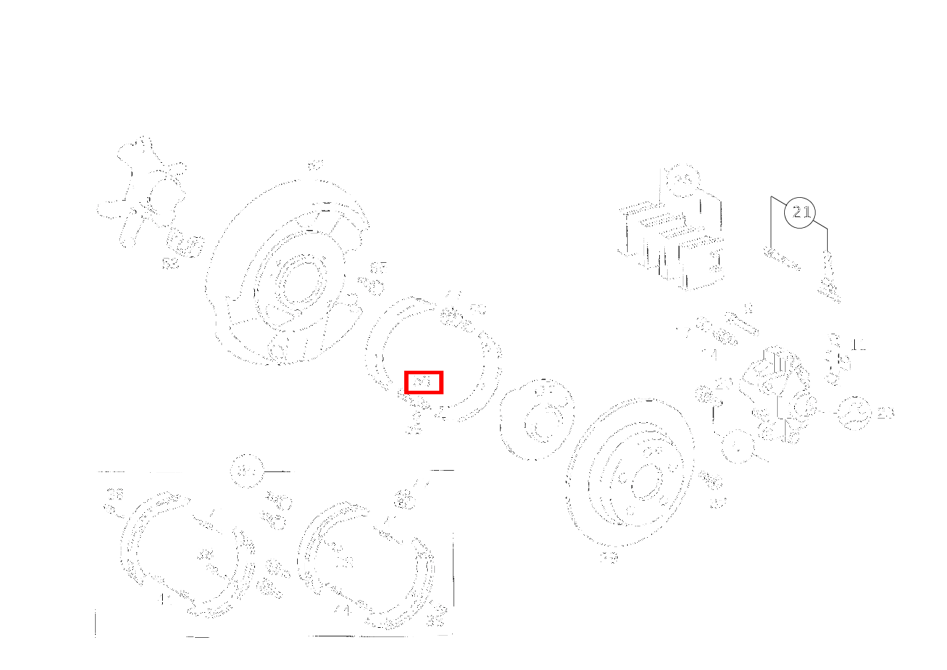 SPREIZSCHLOSS BREMSE FESTSTELLBREMSE,SEILZUG CLK 55 AMG CABR. 208