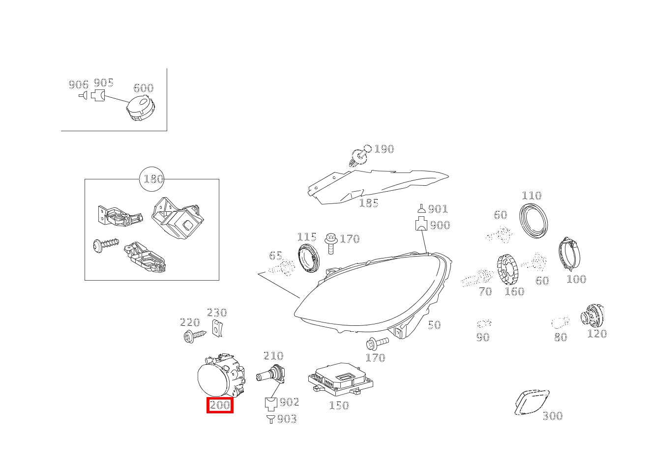 Nebelscheinwerfer RUNDE AUSFUEHRUNG, RECHTS B 180 246 Nebelscheinwerfer RUNDE AUSFUEHRUNG, RECHTS B 180 246