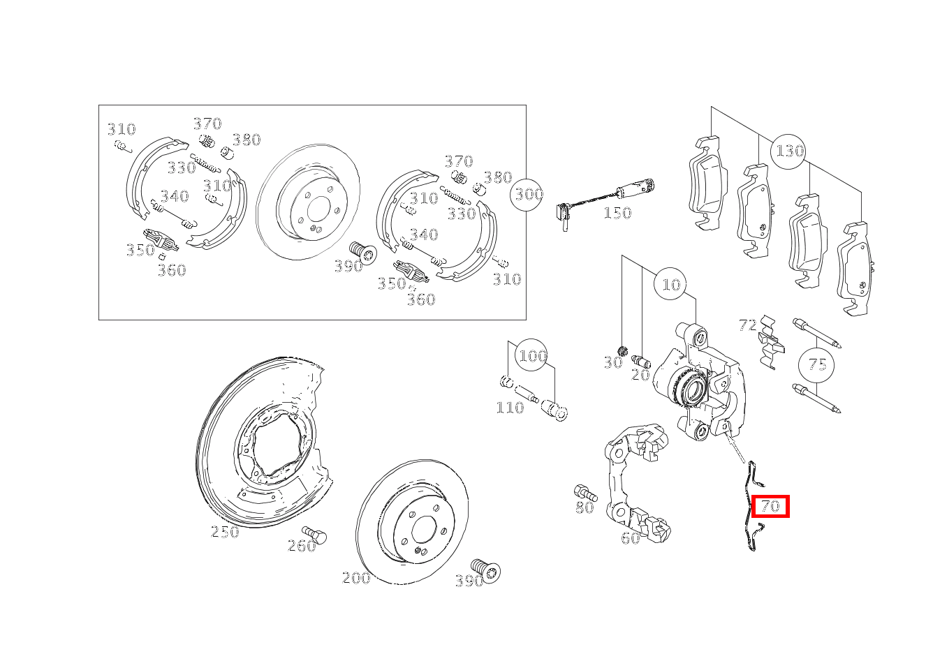 Spreizfeder E 350 4MATIC Limousine BCA 212 Spreizfeder E 350 4MATIC Limousine BCA 212