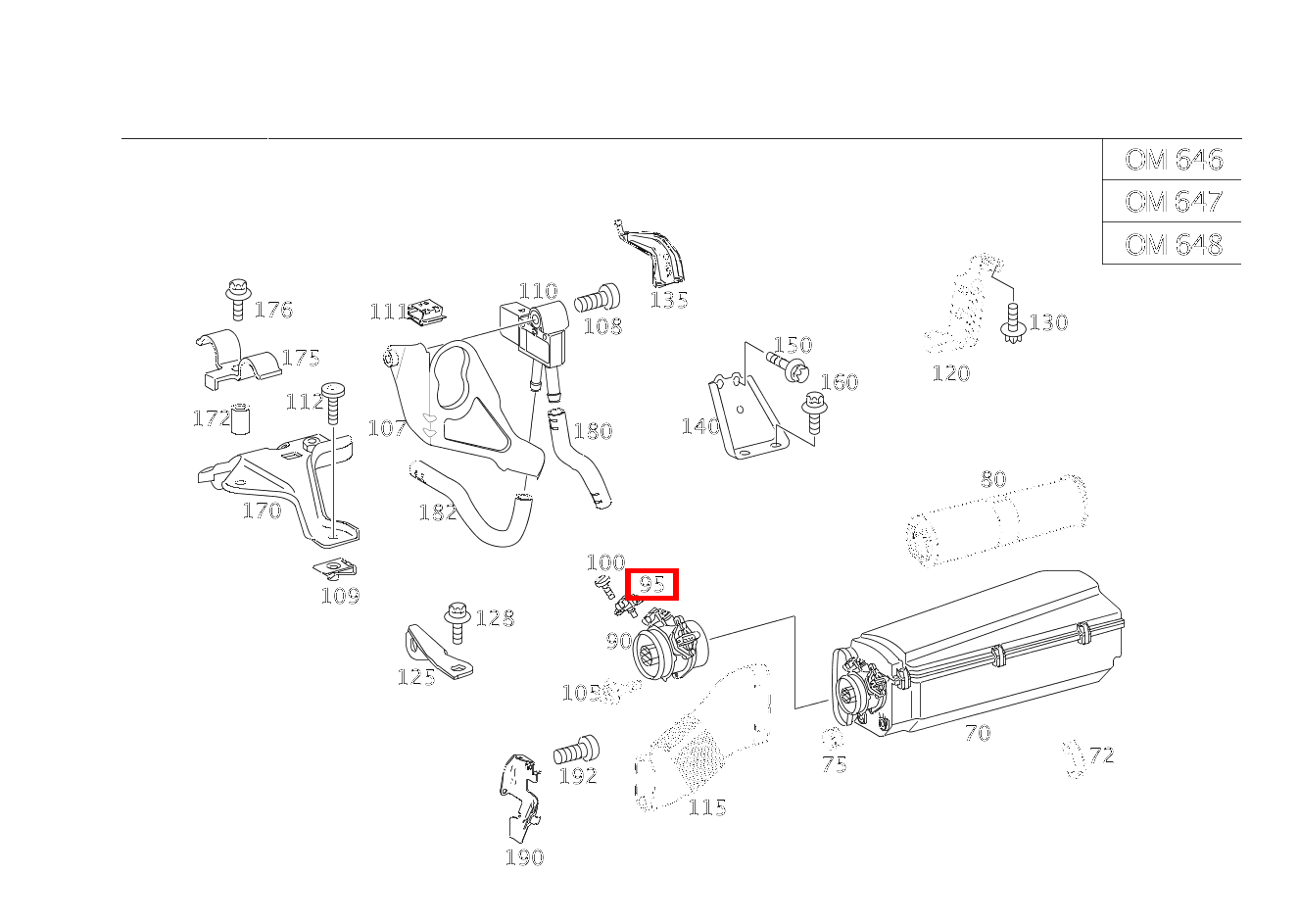 Drucksensor LUFTMASSENMESSER E 220 FG CDI Fahrgestell lang 211 Drucksensor LUFTMASSENMESSER E 220 FG CDI Fahrgestell lang 211