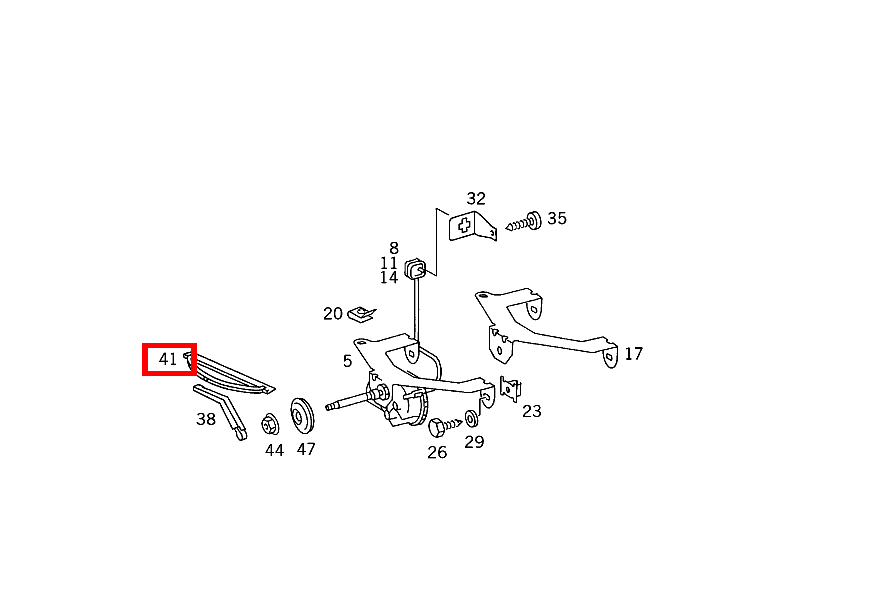 Wischerblatt NO. 7175 560 SE - 126 126