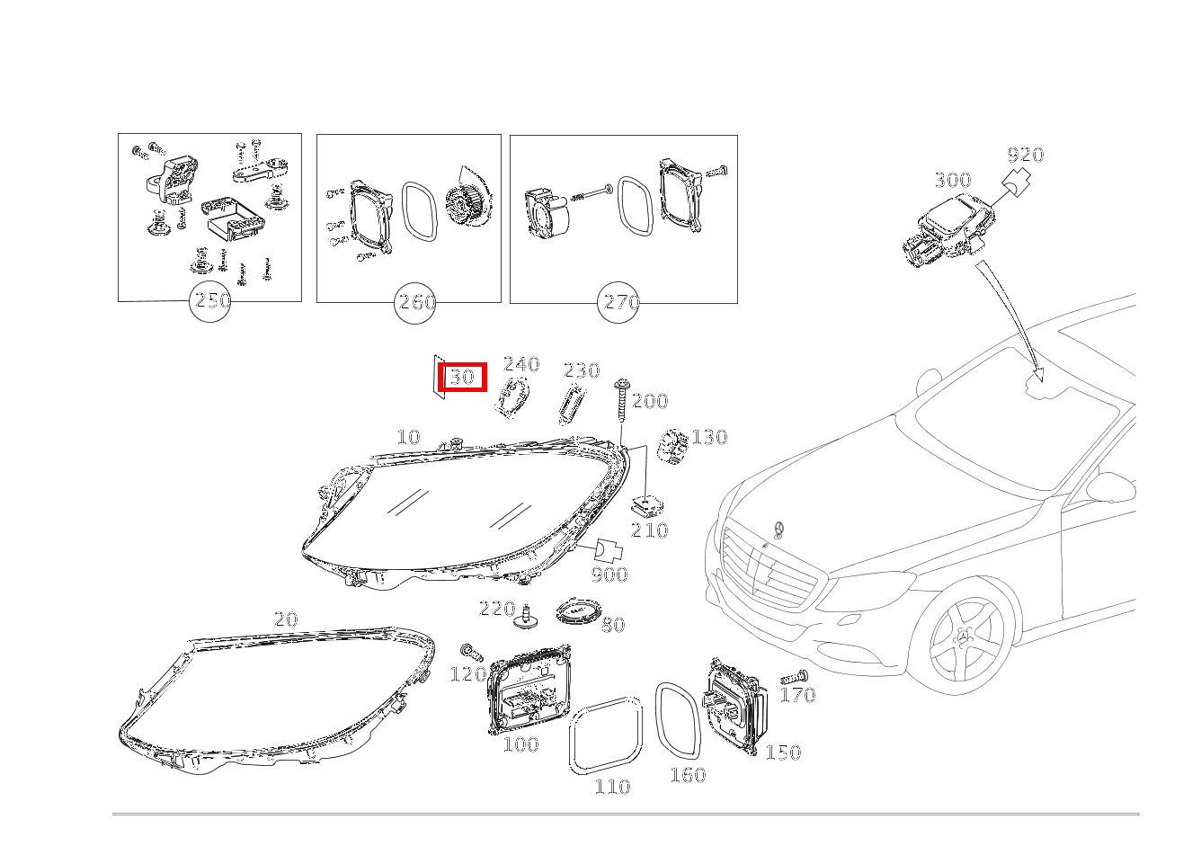 MEMBRANEINHEIT Leuchteinheit rechts Mercedes-Maybach S 560 4MATIC 222 MEMBRANEINHEIT Leuchteinheit rechts Mercedes-Maybach S 560 4MATIC 222