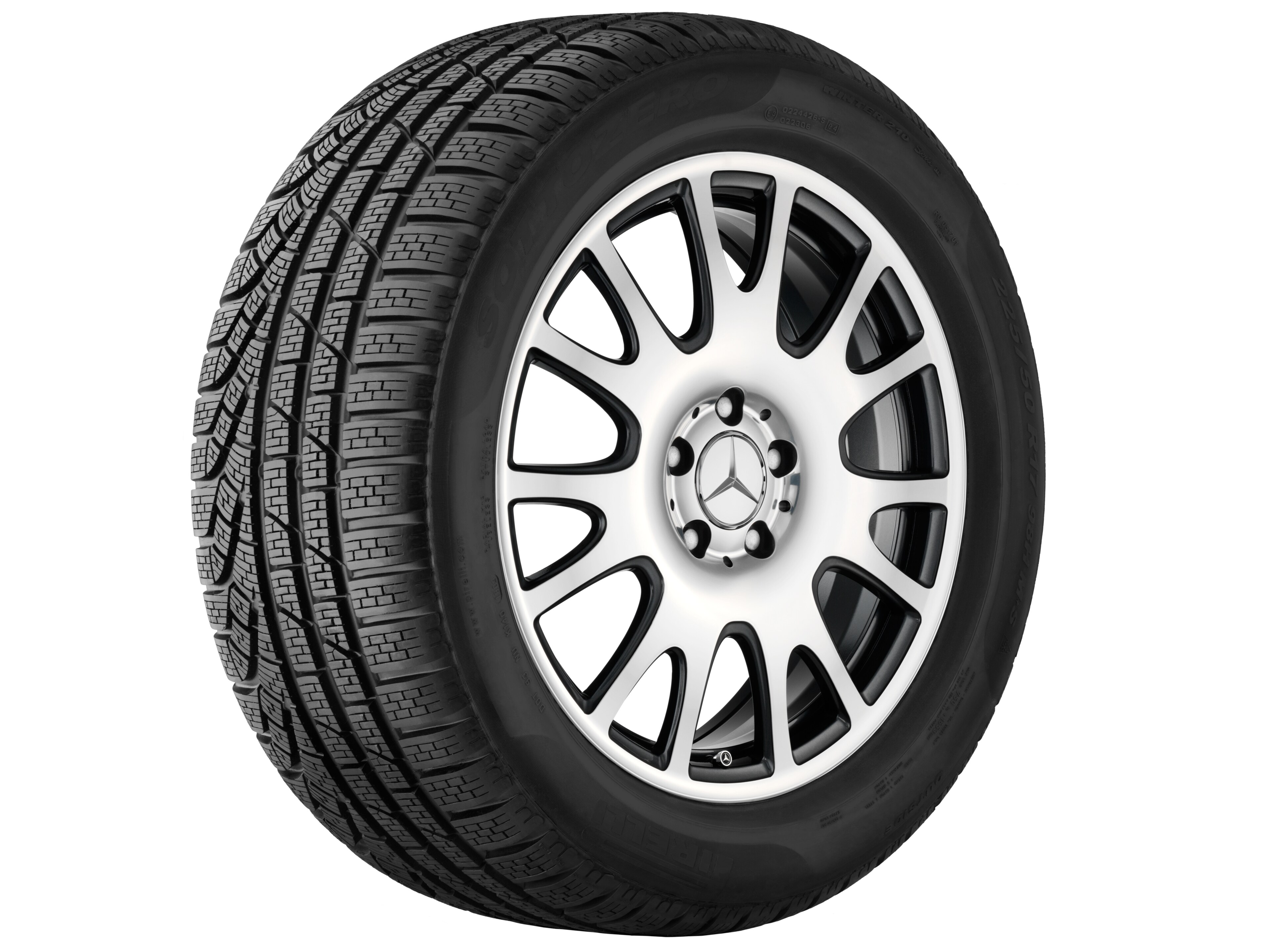 Mercedes-Benz - MB Vielspeichen-Schmiederad, Alresha, 45,7 cm MB Vielspeichen-Schmiederad, Alresha, 45,7 cm