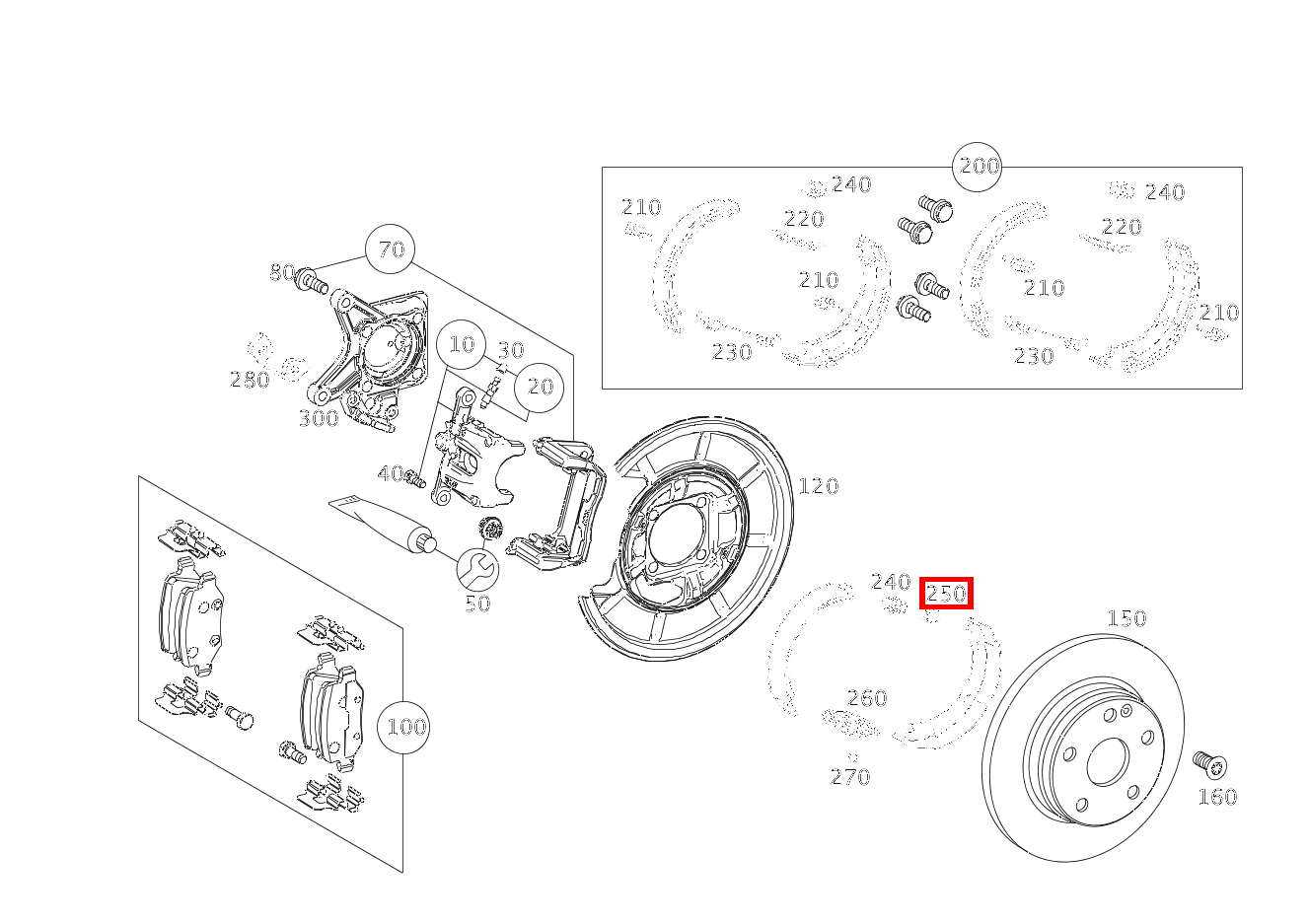 STUETZBUCHSE EINSTELLSCHRAUBE A 200 TURBO COUPE 169 STUETZBUCHSE EINSTELLSCHRAUBE A 200 TURBO COUPE 169