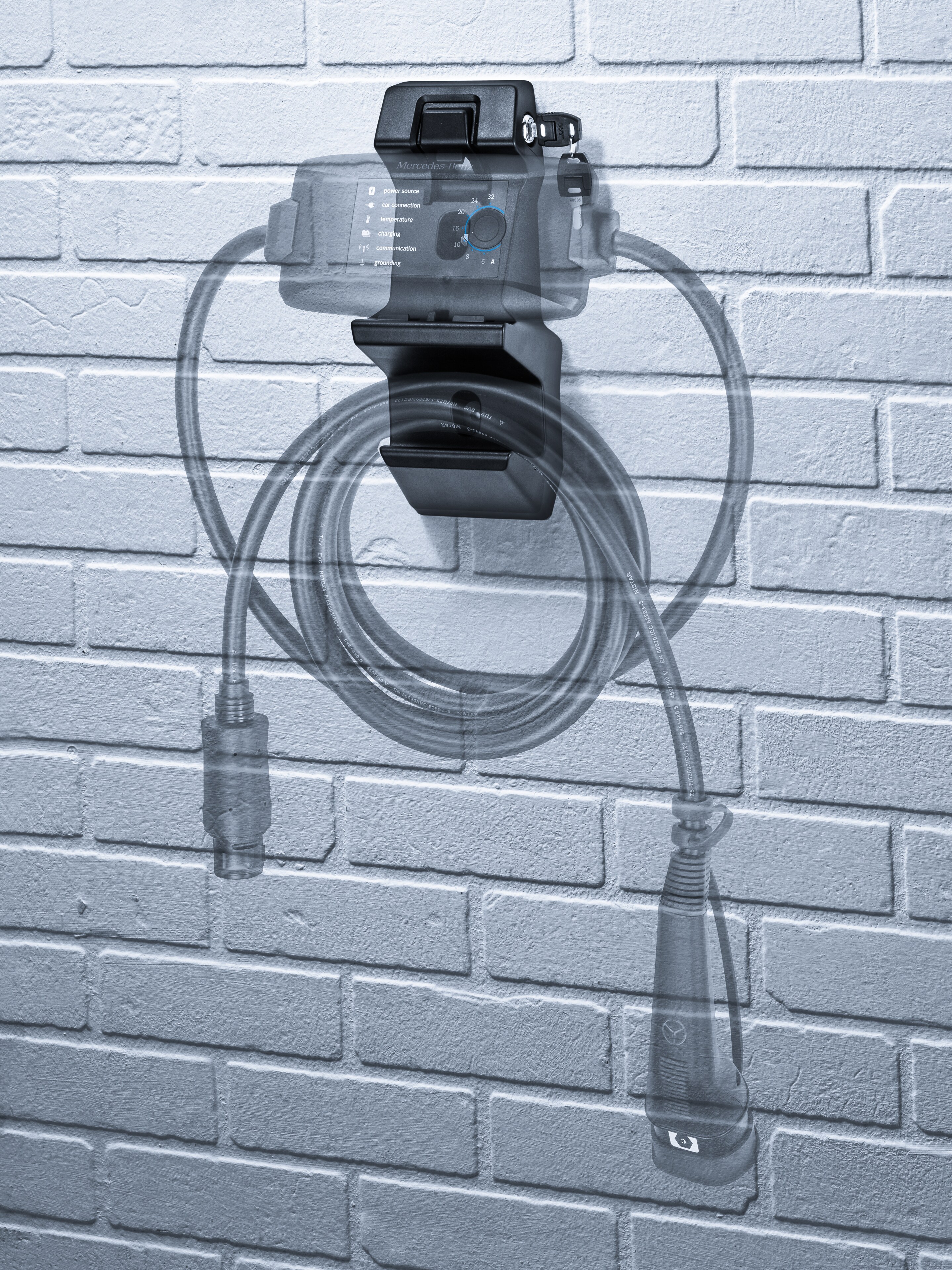 Flexible charging system Pro - wall mount