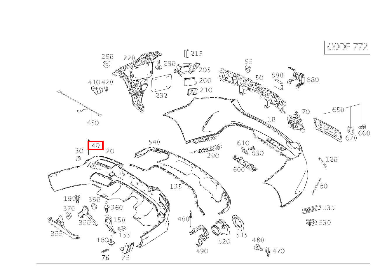 FANGBAND ABDECKUNG ABSCHLEPPOESE Mercedes-AMG GLE 43 4MATIC Coupé 293